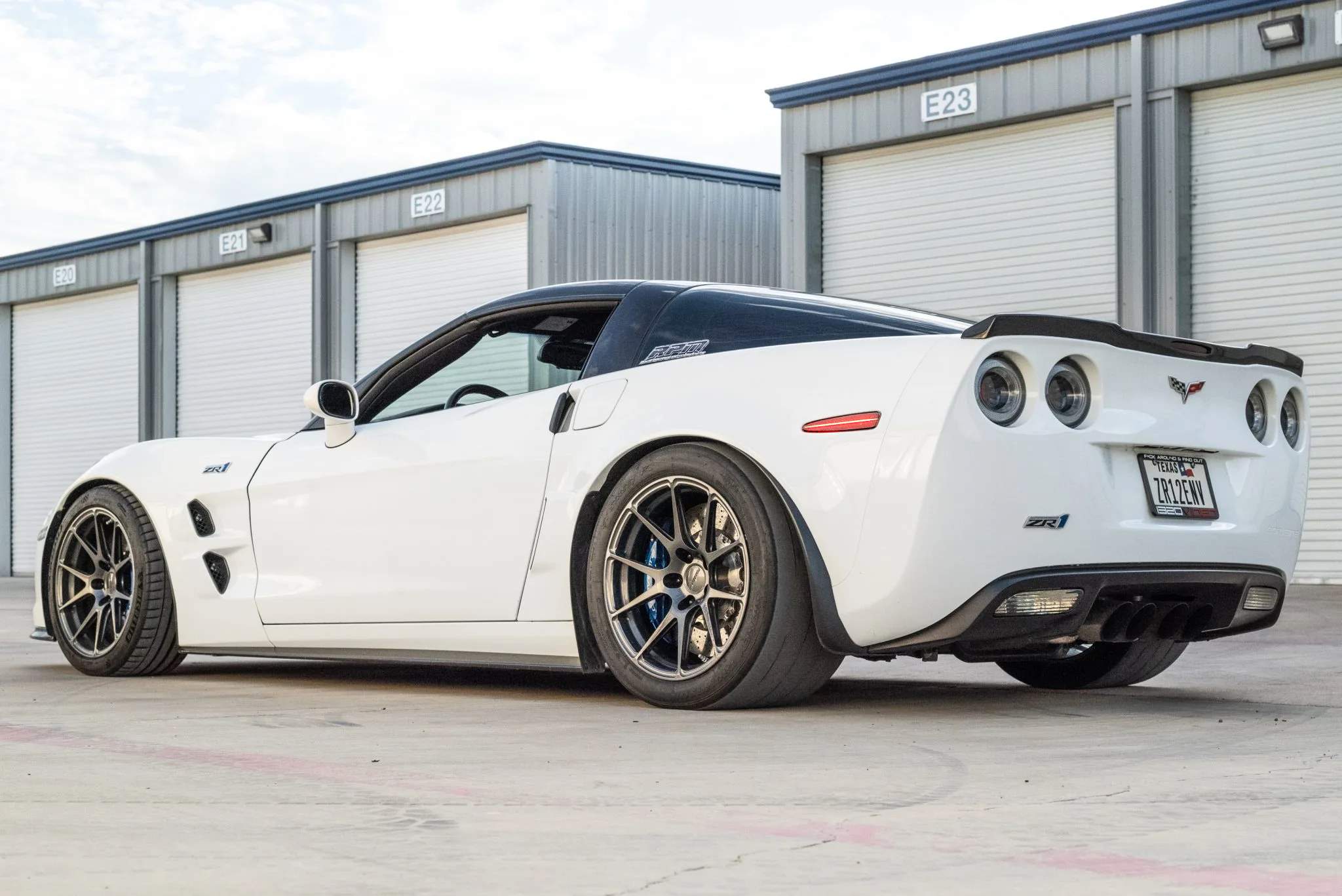 05-13 Chevy Corvette C6 Clear LED Side Marker Lights - Front & Rear Replacement for Enhanced Visibility - Perfect for Night Driving & Car Customization