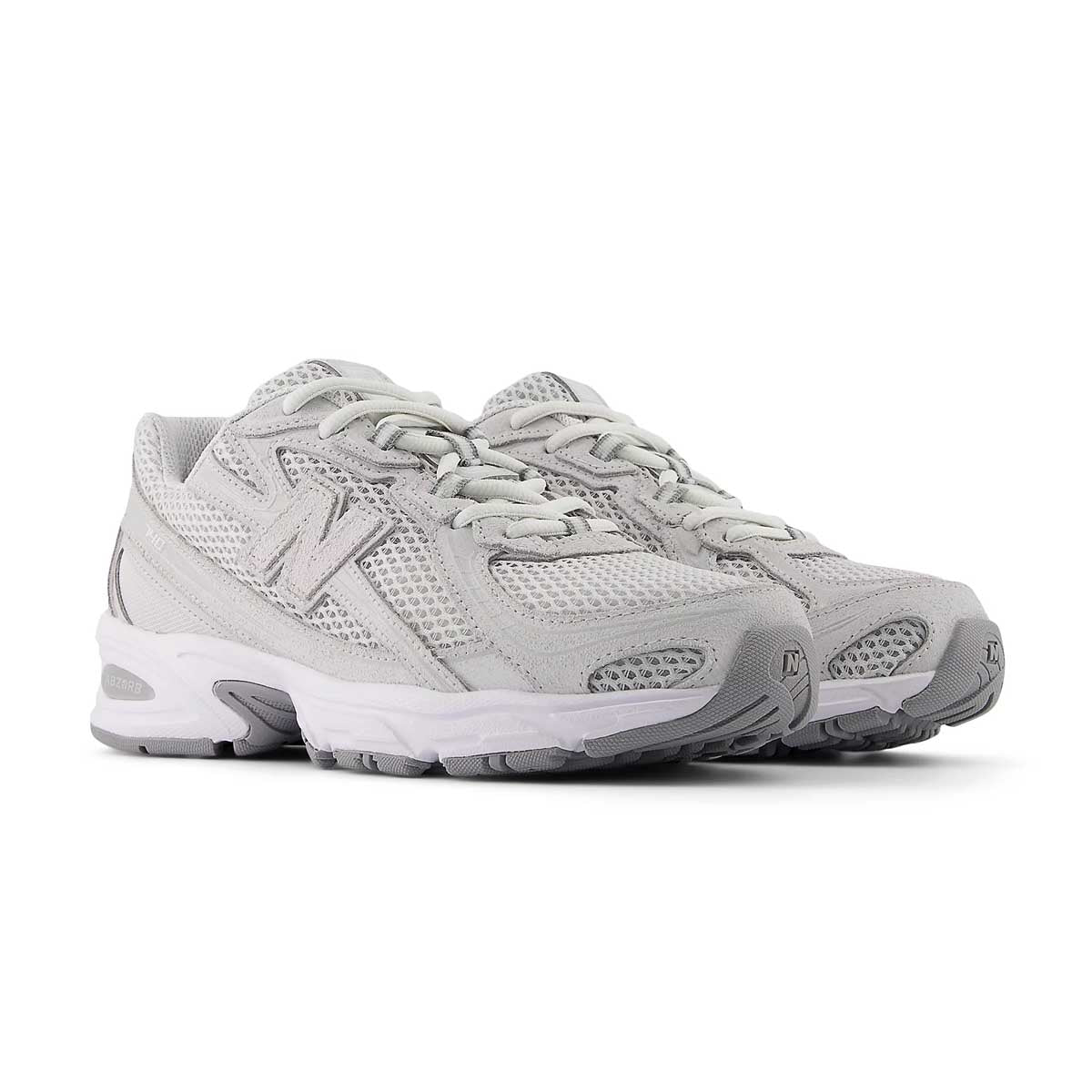 740 'Grey Reflection Slate Grey' Women's Sneakers - Lightweight Comfortable Walking Shoes for Running, Gym & Casual Wear
