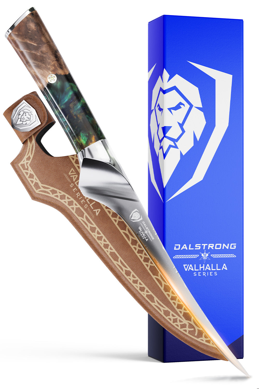 Dalstrong Valhalla Series 7-Inch Fillet Knife - Ultra Sharp High Carbon Steel Blade for Fish, Meat, and Poultry - Perfect for Fishing, Hunting, and Professional Kitchen Use