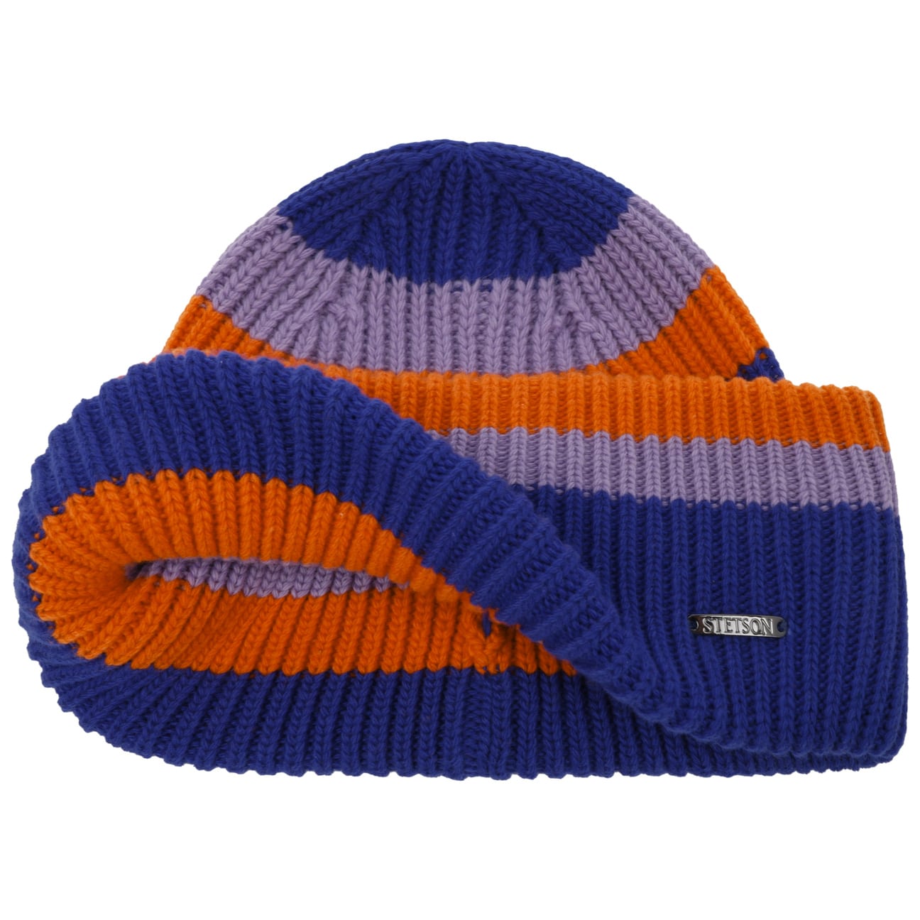 Stetson Big Cuff Freestyle Knit Beanie - Warm Winter Hat for Men & Women | Perfect for Skiing, Snowboarding & Outdoor Activities