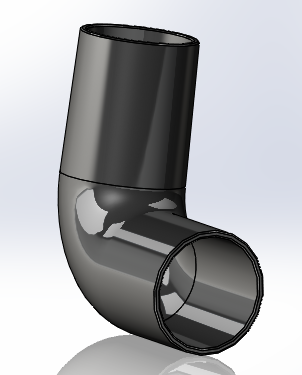 Ssa22V 56 Elbow Pipe Fitting - High Quality Stainless Steel Plumbing Connector for Water, Gas & HVAC Systems - Perfect for Home Repair, Industrial Use & DIY Projects