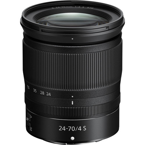 Nikon NIKKOR Z 24-70mm f/4 S Lens for Mirrorless Cameras - Professional Zoom Lens for Photography, Videography & Travel - Compatible with Z Series Cameras