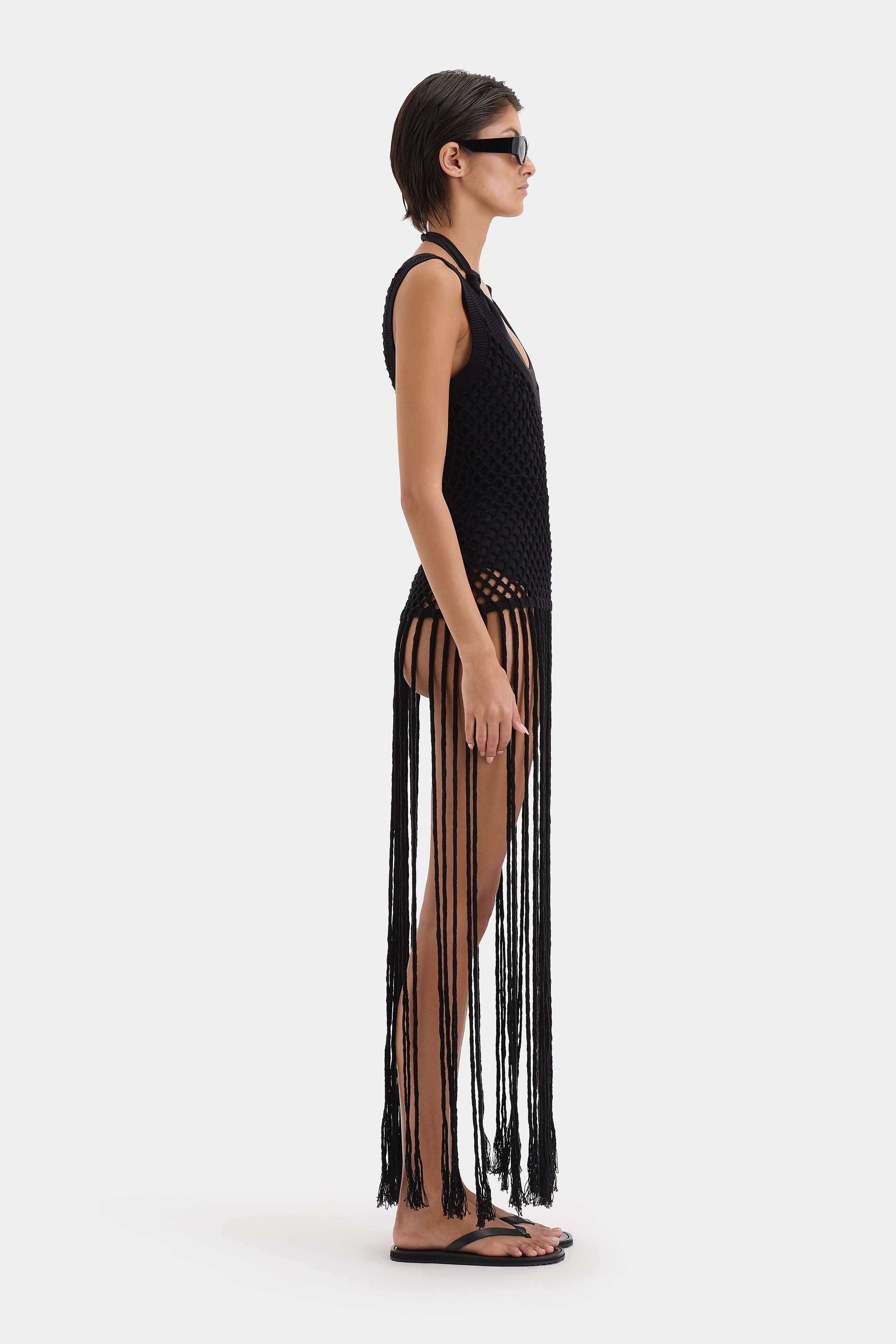 Illaria Fringe Top for Women - Boho Chic Off Shoulder Blouse with Lace Trim - Perfect for Music Festivals, Beach Vacations & Date Nights
