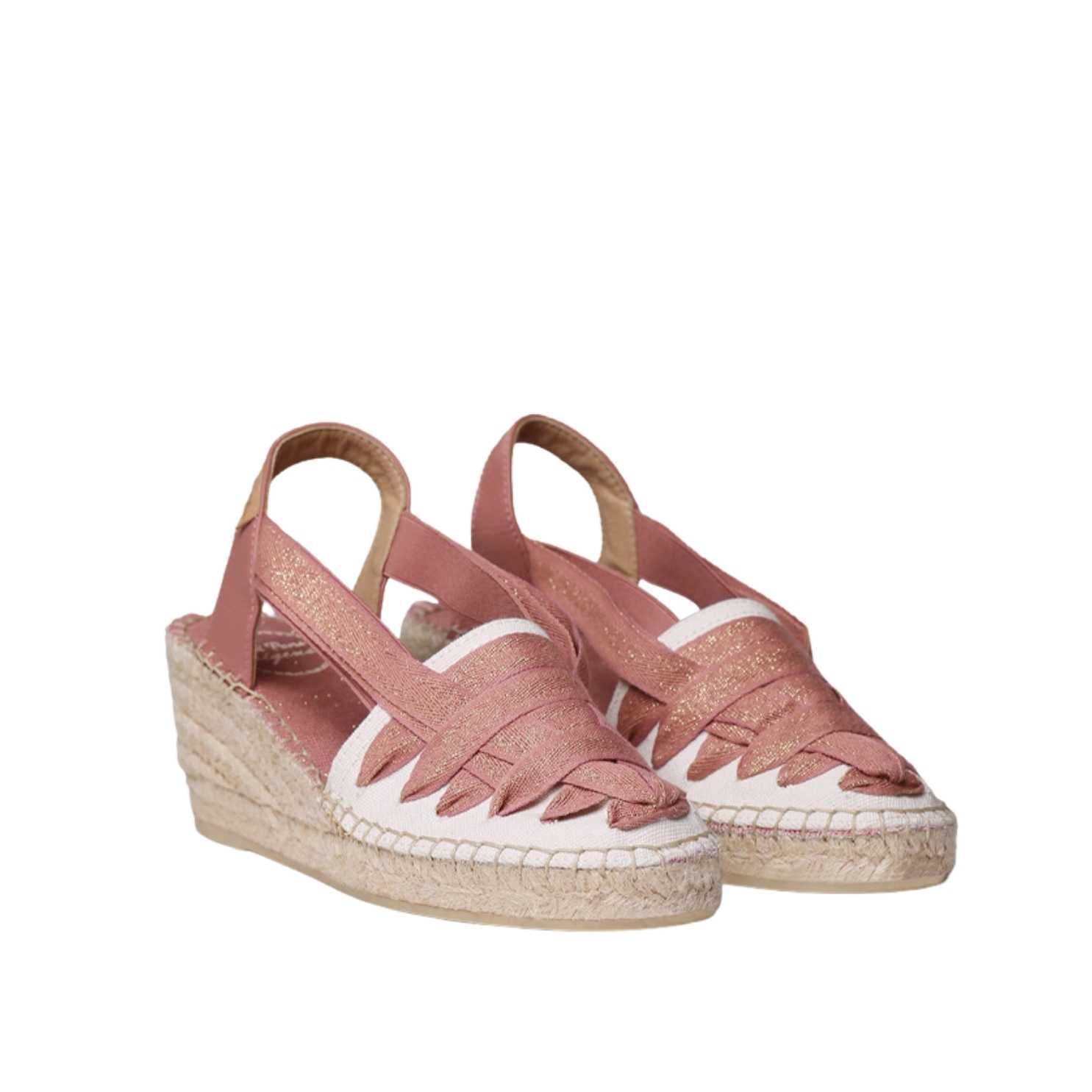Women's Multicolor Cotton Blend Wedge Espadrilles - Comfortable Summer Casual Shoes for Beach, Vacation & Outdoor Activities