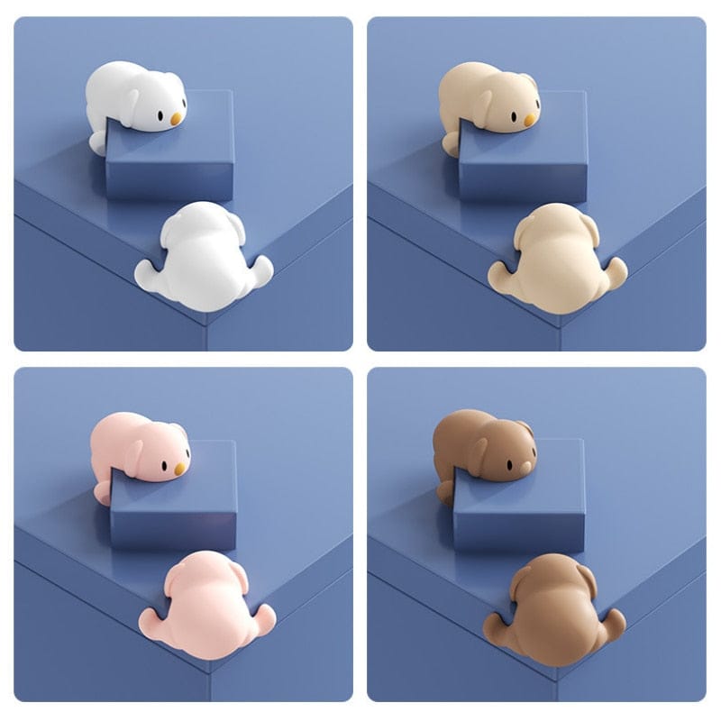 Baby Table Corner Protector - Soft Edge Bumpers for Child Safety (4-Pack) - Prevent Injuries on Sharp Furniture Corners - Perfect for Toddlers, Kids & Baby Proofing Homes