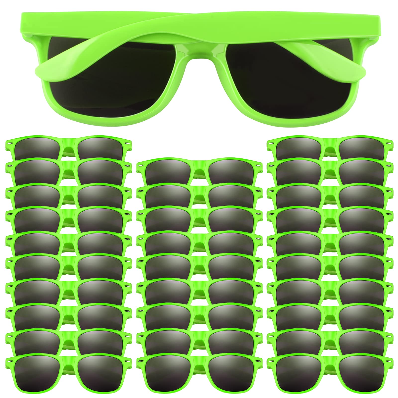 FEPITO Kids Party Sunglasses Bulk Pack - Fun Birthday Party Favors & Supplies for Boys and Girls - Perfect for Birthday Parties, Pool Parties, and Summer Events