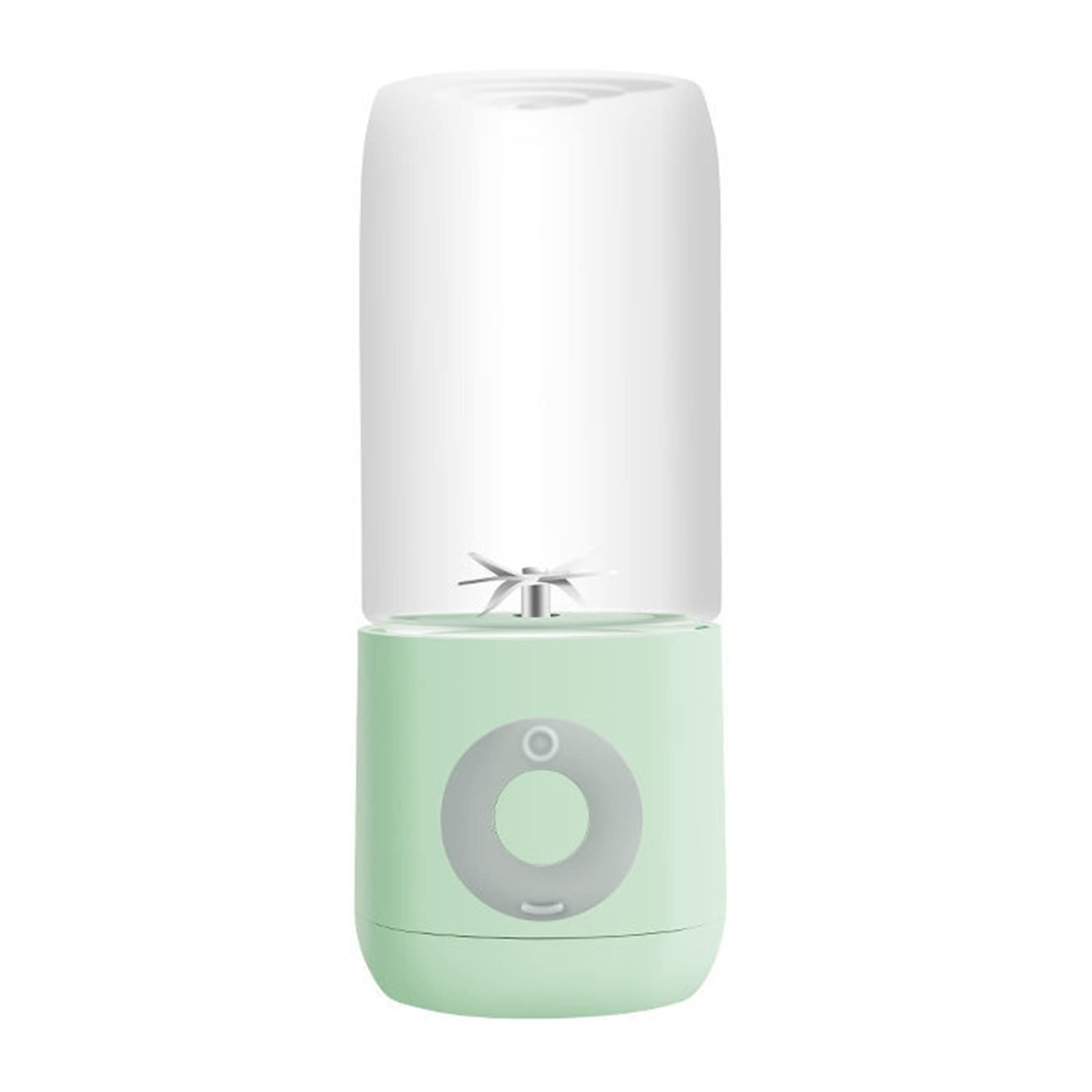 Maizoon Portable USB Electric Juicer Cup - 500ml/16.9oz Mini Blender with 3 Blades, 1300mAh Battery for Smoothies, Shakes & Fruits - Perfect for Office, Kitchen, Home & Travel (Green) | Make Healthy Drinks Anywhere