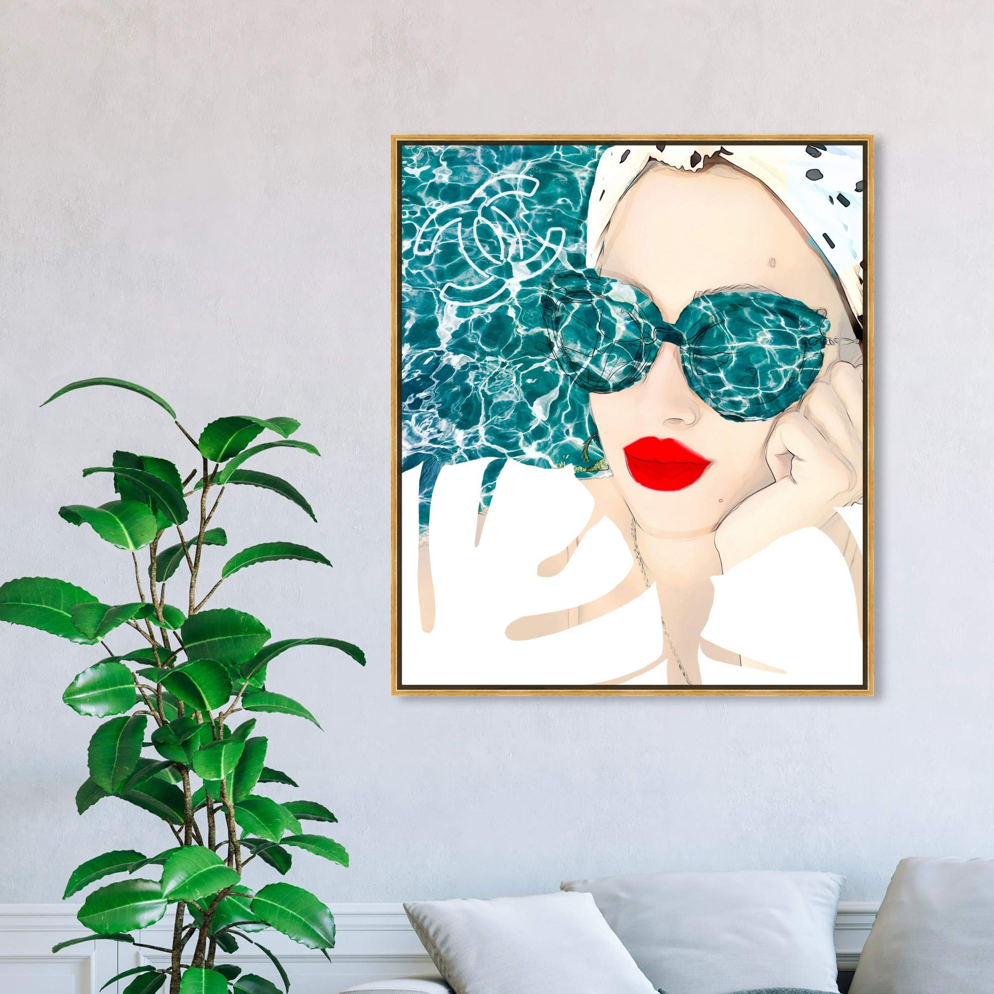 Stylish MariPily Portrait Canvas Prints - Elegant Framed Wall Art for Home & Office Decor | Perfect for Living Room, Bedroom, or Gift