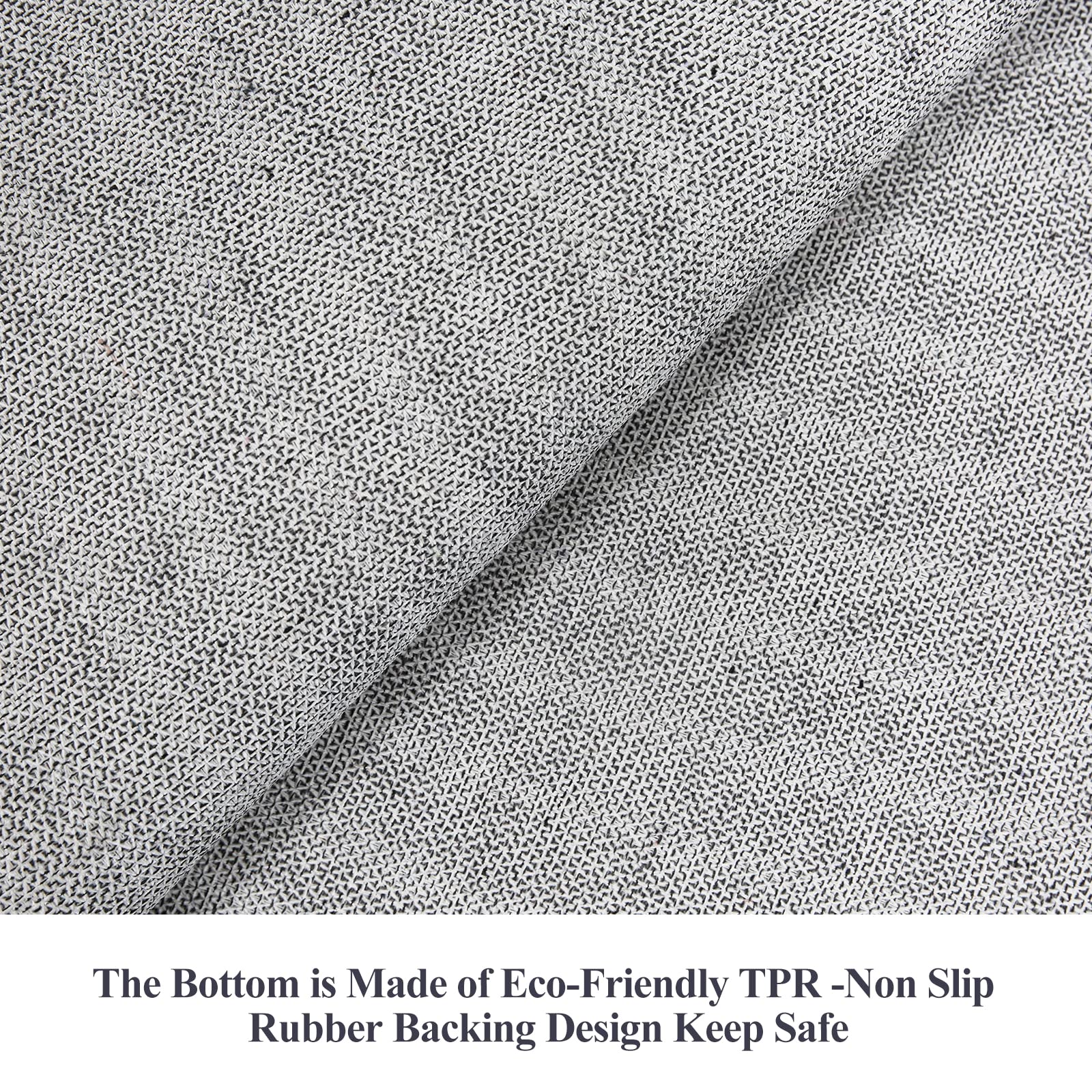 HY HAO YUN LAI Non-Slip Runner Rug for Hallways & Kitchens - Ultra Soft Washable Long Farmhouse Rug, Non-Shedding Accent Rug (Grey, 2x7 ft) - Perfect for Entryways, Bedrooms & High-Traffic Areas