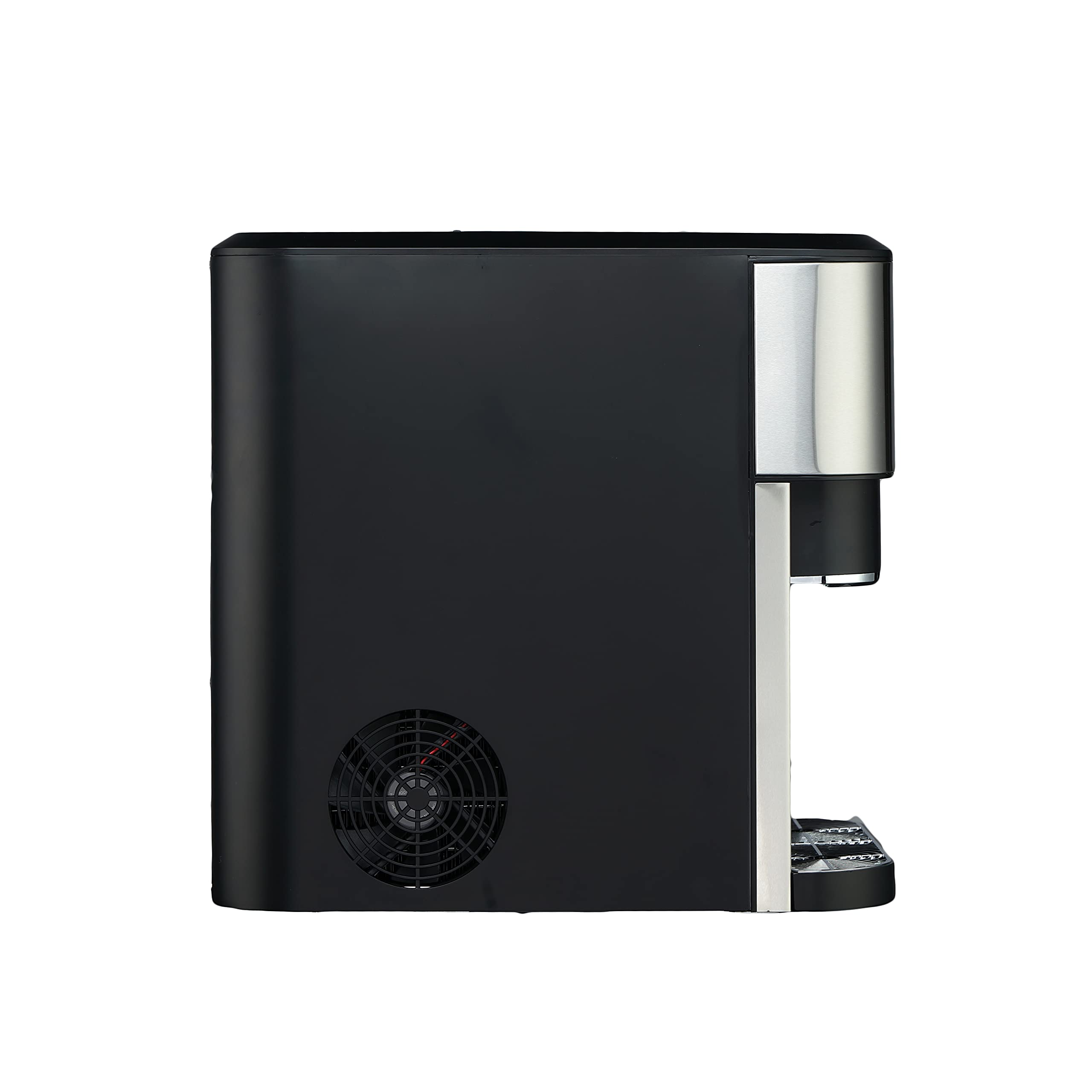 Frigidaire EFIC245-SS 3-in-1 Countertop Ice Maker & Crusher - 33 lbs/24H, Dual Function (Crunchy Nugget & Cube Ice), Built-in Water Dispenser - Perfect for Home Bars, Parties, and Office Use