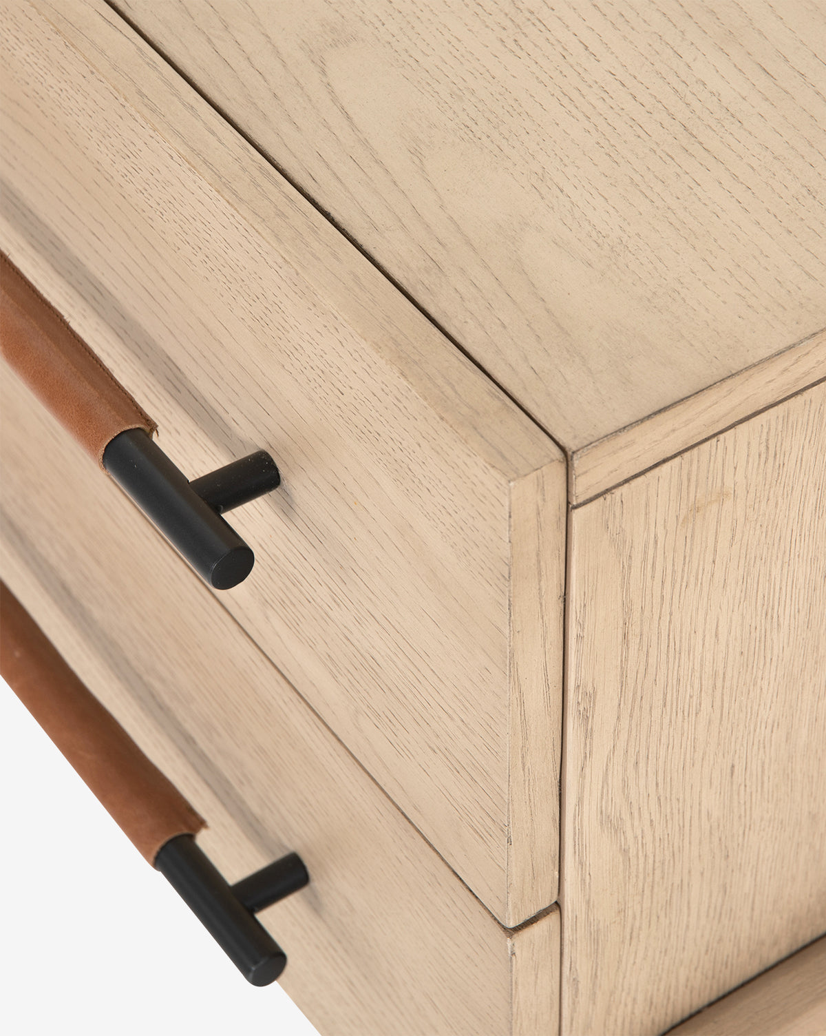 Ralston 2 Drawer Nightstand - Modern Bedside Table with Storage for Bedroom, Living Room & Office - Compact Wooden End Table with Smooth Gliding Drawers