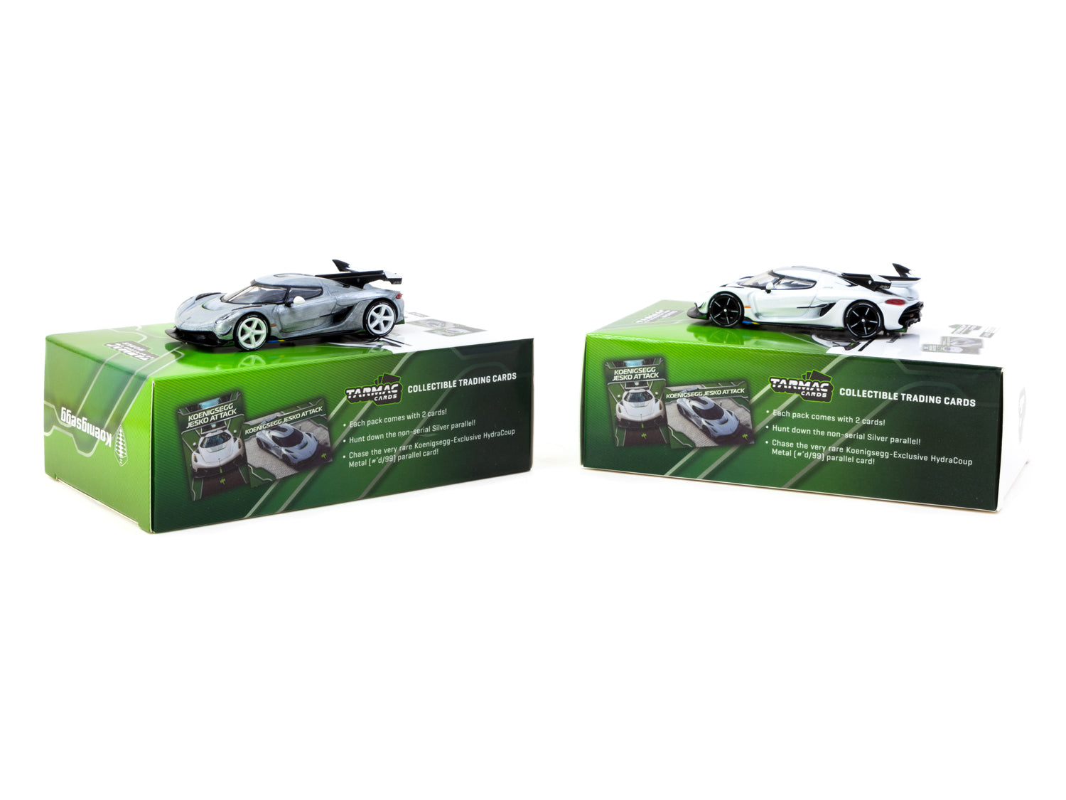 Tarmac Works 1/64 Scale Koenigsegg Jesko Attack White Diecast Model Car with Tarmac Cards - Lamley Special Edition Collectible for Car Enthusiasts | Perfect for Display, Gifts, and Diecast Collections