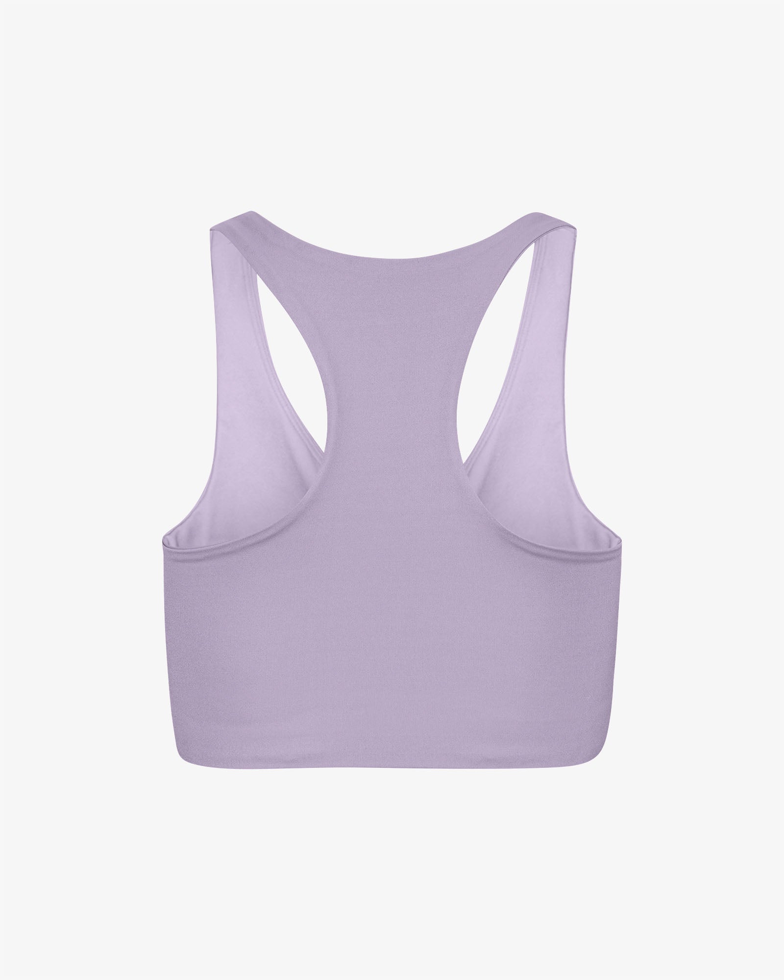 Active Cropped Bra in Pearly Purple - High Support Workout Top for Yoga, Running & Gym