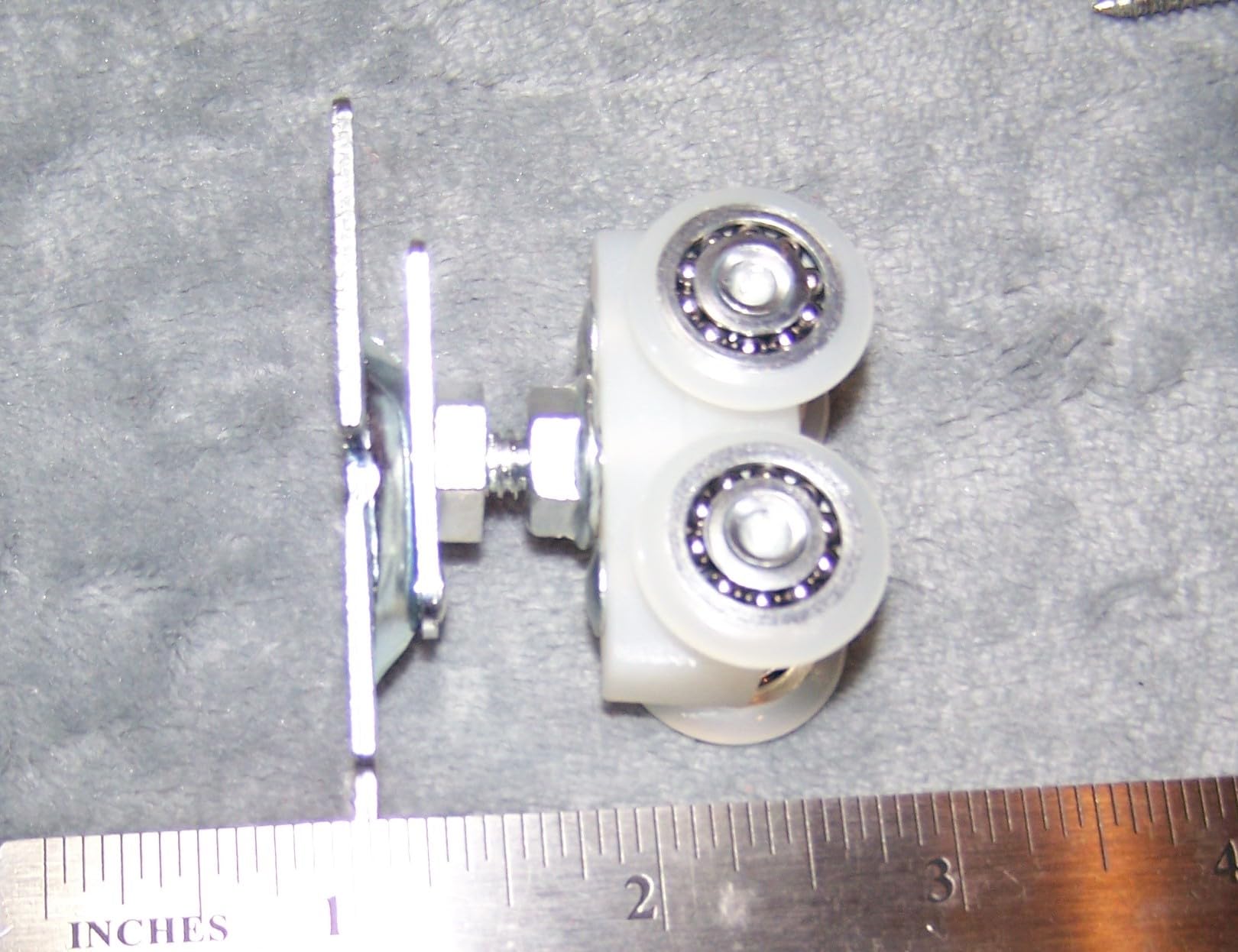 Premium Plantation Shutter Track Rollers - 4 Ball Bearing Wheels for Smooth Gliding | Perfect for Window Coverings & Home Improvement Projects