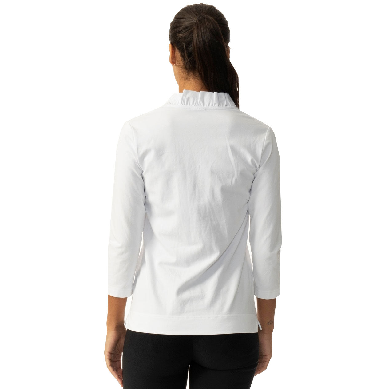 Women's 3/4 Sleeve Golf Polo Shirt - Breathable Moisture-Wicking Athletic Top for Golf, Tennis & Casual Wear | Patrice Collection