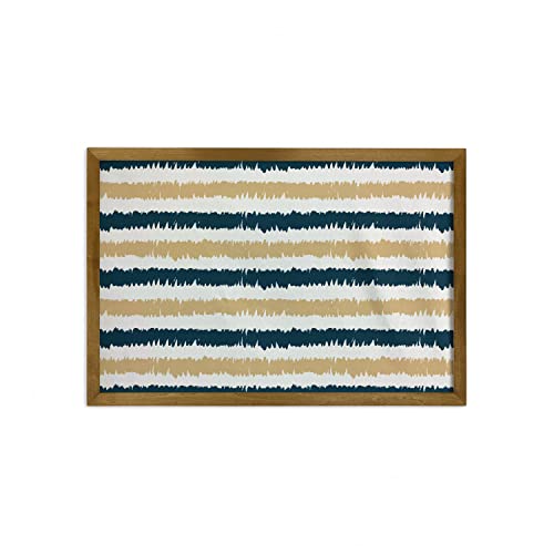 Petrol Blue White Beige
