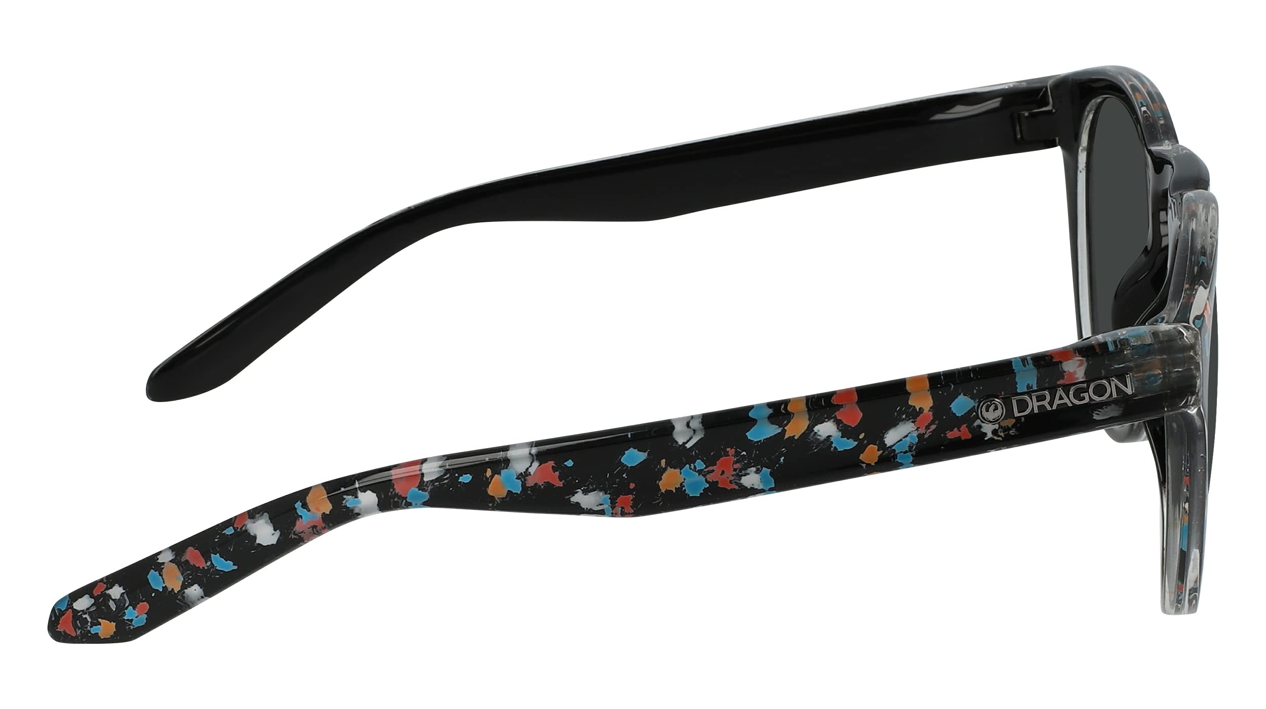 Dragon Opus Sunglasses - Bryan Iguchi Frame with Smoke Lens | Polarized UV Protection Sunglasses for Men & Women | Perfect for Outdoor Sports, Driving & Beach Activities