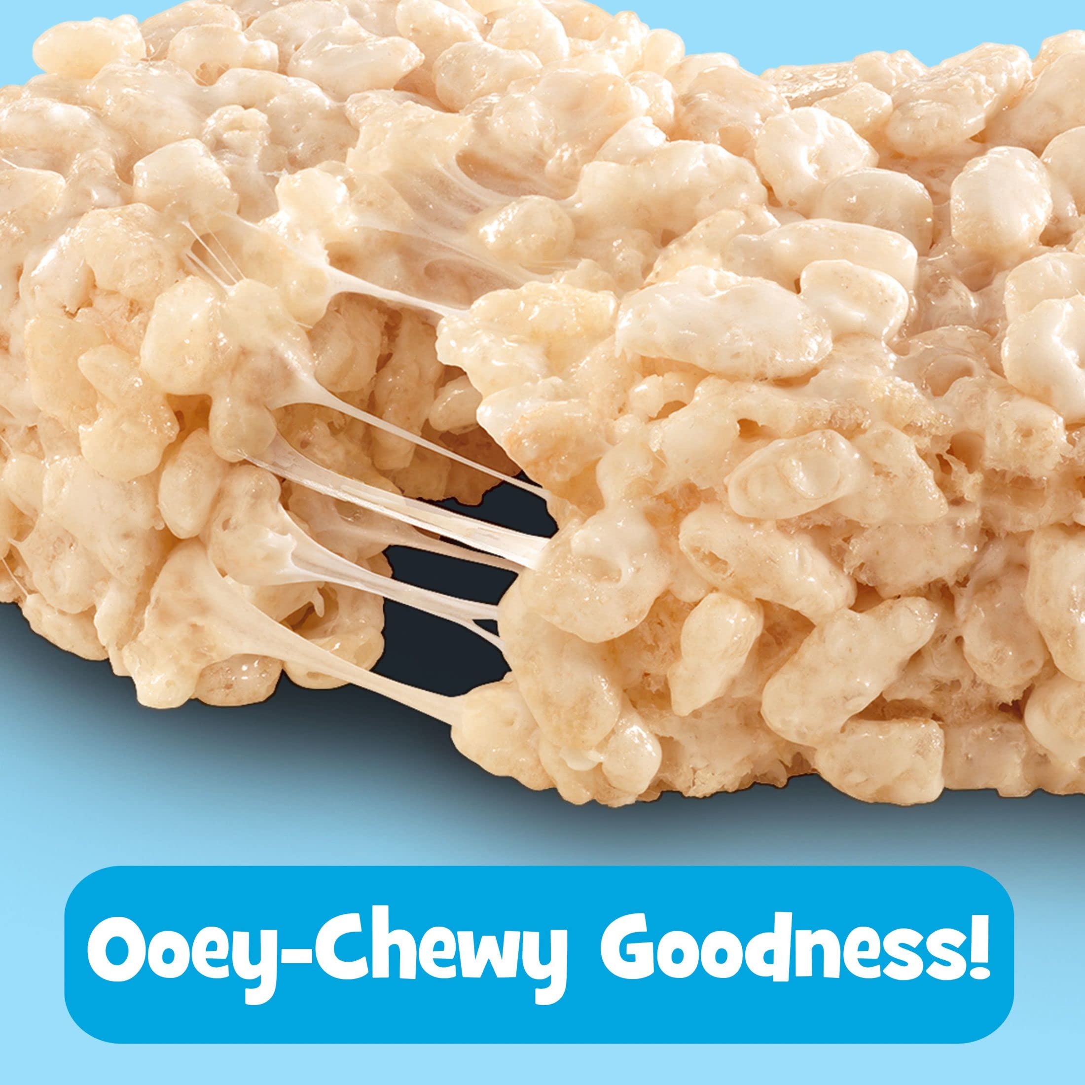 Original Rice Krispies Treats Marshmallow Snack Bars - 26oz Box (20 Count) - Crunchy Sweet Lunch Snacks for Kids & Adults - Perfect for School Lunches, Office Breaks & After-School Treats