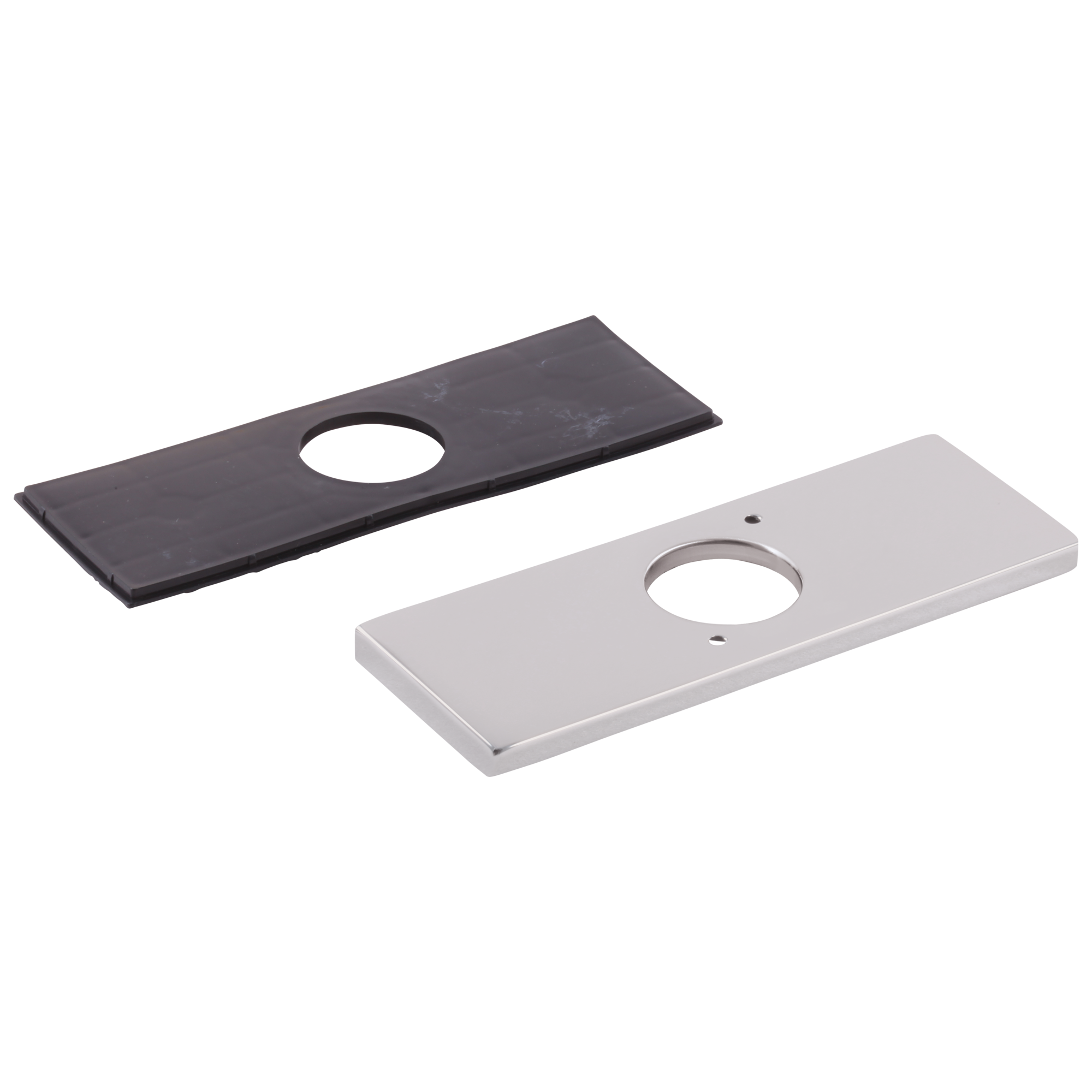 Delta RP78358 Chrome 3-Hole Escutcheon & Gasket Kit - Perfect for Bathroom Faucet Installation and Sink Repair