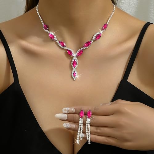 R:Pink Jewelry Set