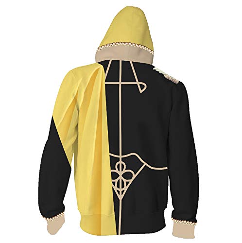 Fire Emblem: Three Houses Claude Dimitri Edelgard Printed Hoodies - S-5XL Sizes | Anime Cosplay Costume | Perfect for Gaming Conventions & Character Themed Parties