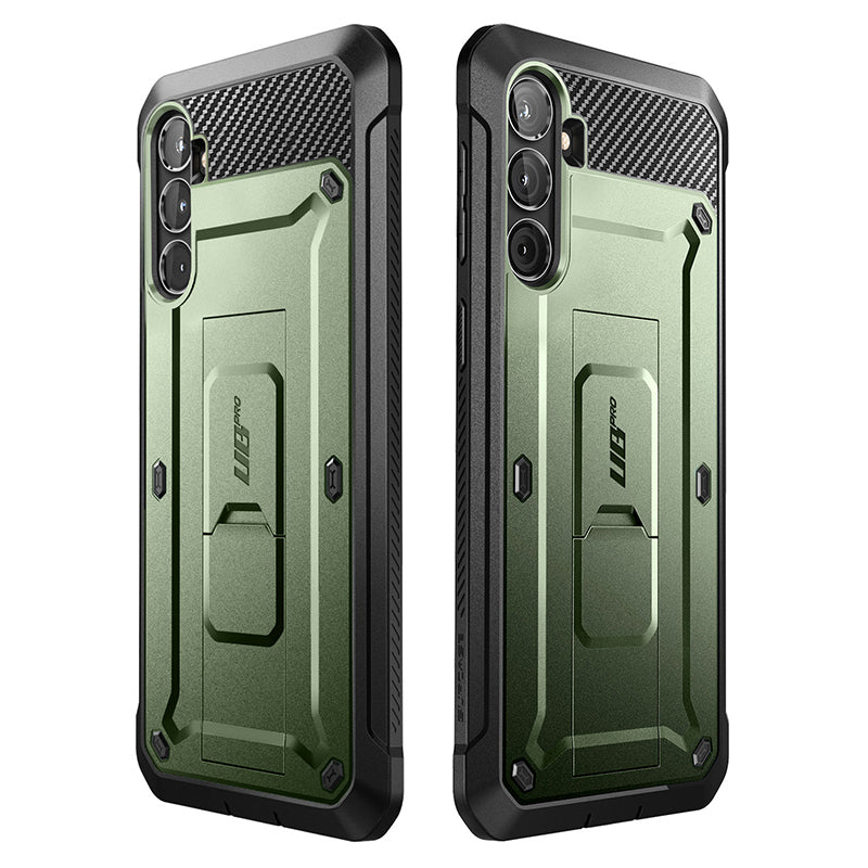 Samsung Galaxy S23 FE Unicorn Beetle Pro Rugged Protective Case - Dark Green | Shockproof, Military-Grade Drop Protection | Perfect for Outdoor, Work & Extreme Sports