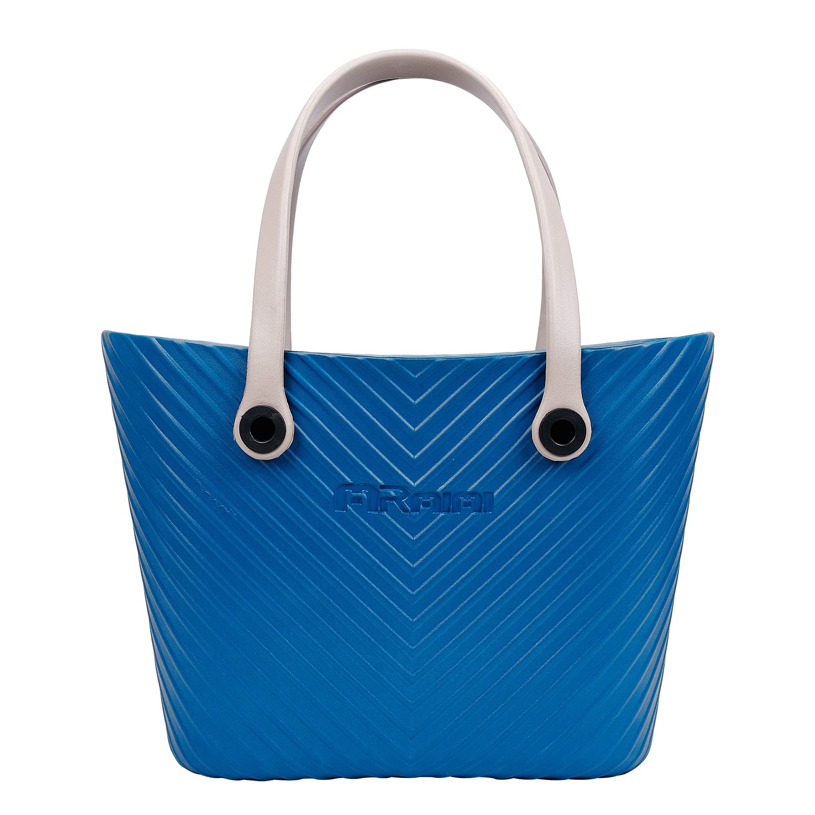 Women's Waterproof EVA Beach Tote - Lightweight Travel Shoulder Bag for Pool & Vacation