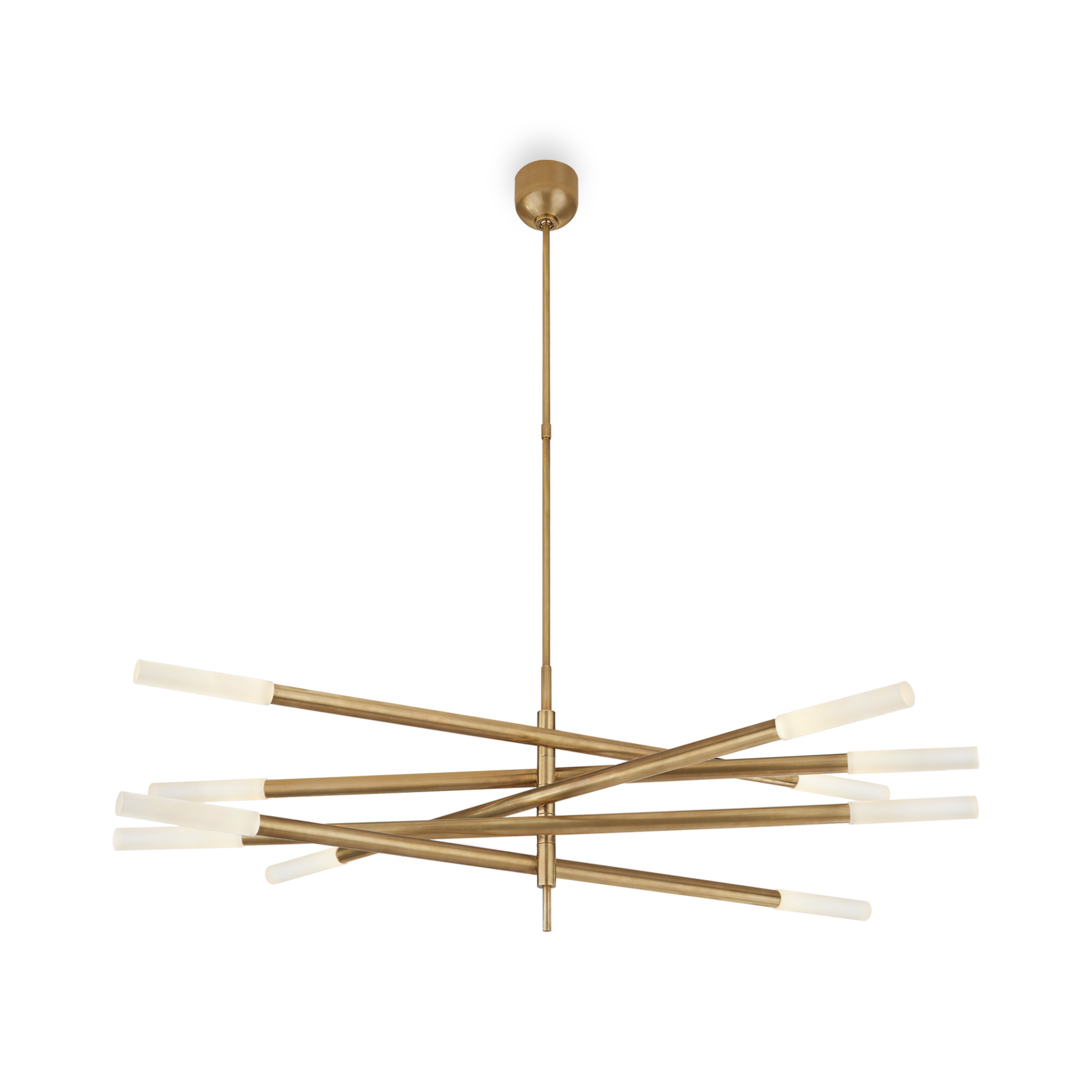 Luxury Rousseau Grande Crystal Chandelier - Elegant Ceiling Light Fixture for Dining Room, Living Room & Bedroom Decor