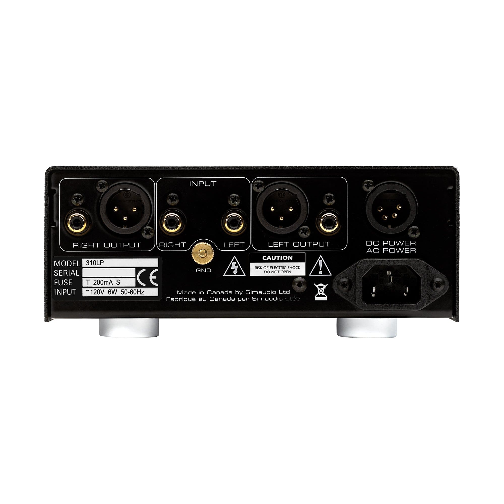 Simaudio MOON 310LP High-End Phono Preamplifier for Vinyl Records - Perfect for Audiophiles & Home Audio Systems - Enhance Your Turntable Experience with Crystal Clear Sound