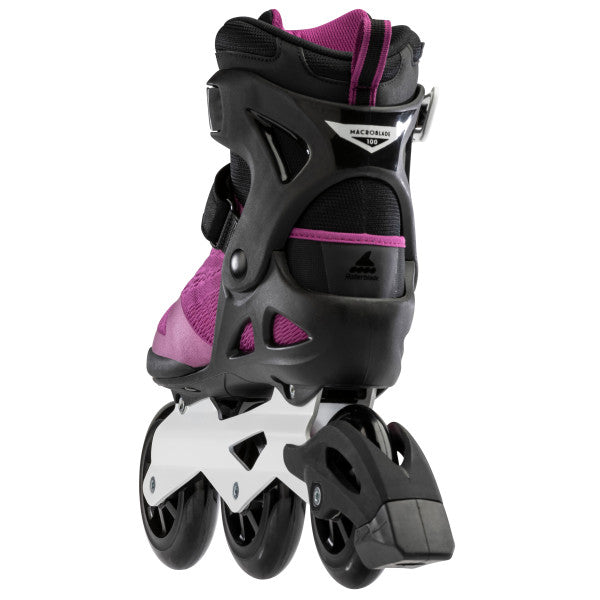 Rollerblade Women's Macroblade 100 3WD Inline Skates - Lightweight & Comfortable for Fitness, Outdoor & Urban Skating