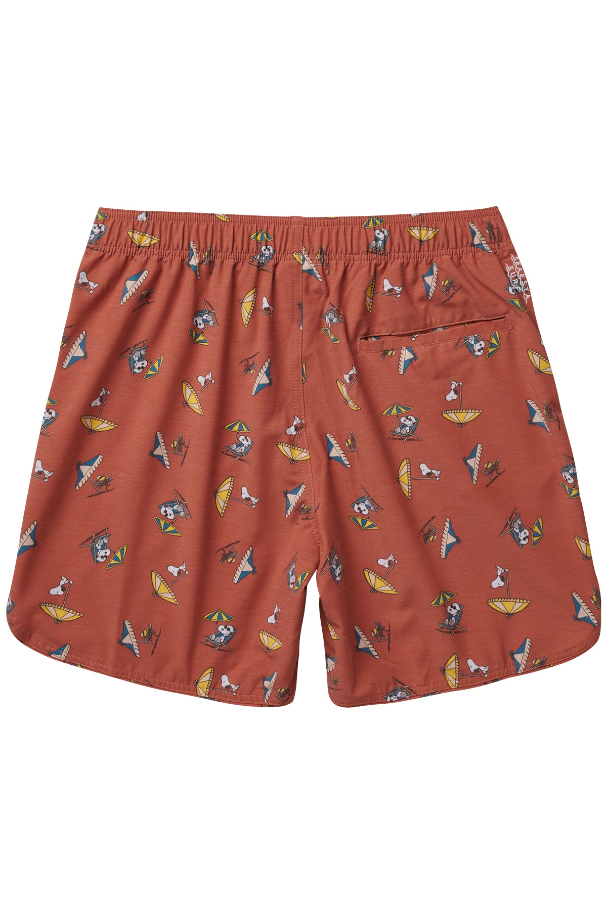 SEAESTA SURF X PEANUTS® Snoopy Printed Men's Swim Trunks - Quick-Dry Board Shorts with UPF Protection for Beach, Surfing & Summer Vacations