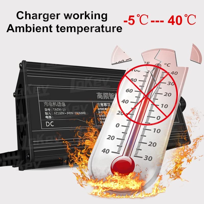 60V 15A 10A 16S 67.2V 71.4V LiPo 73V LiFePO4 Smart Fast Portable Battery Charger for Electric Scooter, Motorcycle, Golf Cart & Forklift - 16S 67.2V Li-ion 15A with AU 220V Socket - Perfect for Home, Garage & Outdoor Charging