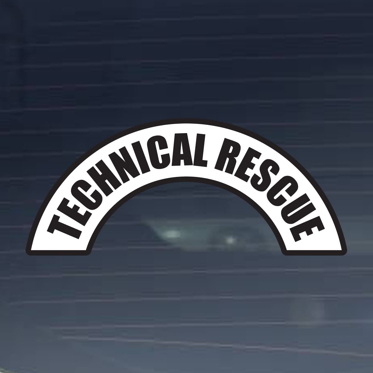 3 Inch Full Color Vinyl Decal for Milk Mug Designs & Emergency Technical Rescue Arc Hard Hat Helmet - Perfect for DIY Customization, Safety Gear Personalization, and Workplace Identification