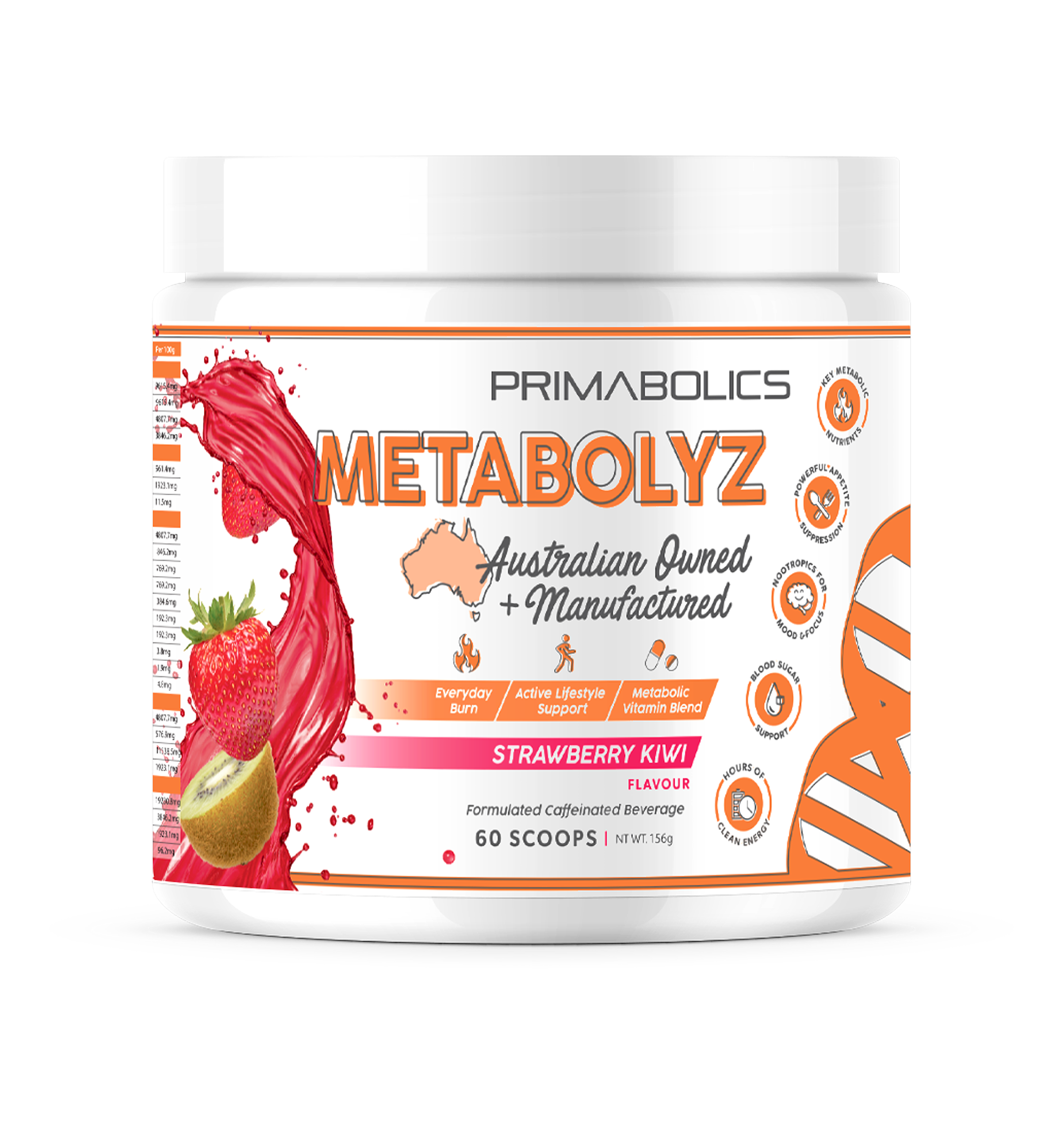 Metabolyz All New Weight Management Formula - Natural Fat Burner & Metabolism Booster for Men & Women | Supports Healthy Weight Loss, Energy & Appetite Control | Ideal for Gym, Diet & Fitness Routines