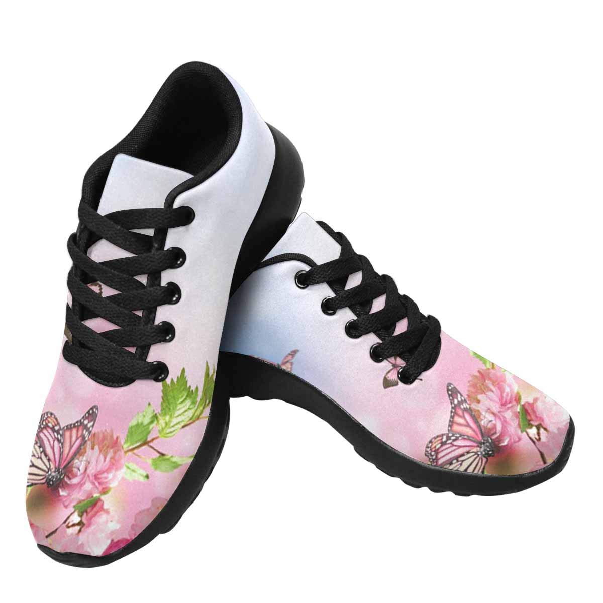 InterestPrint Women's Lightweight Running Shoes - Non-Slip Breathable Walking Shoes with Ethnic Tribal Pattern - Perfect for Jogging, Gym Workouts & Casual Wear