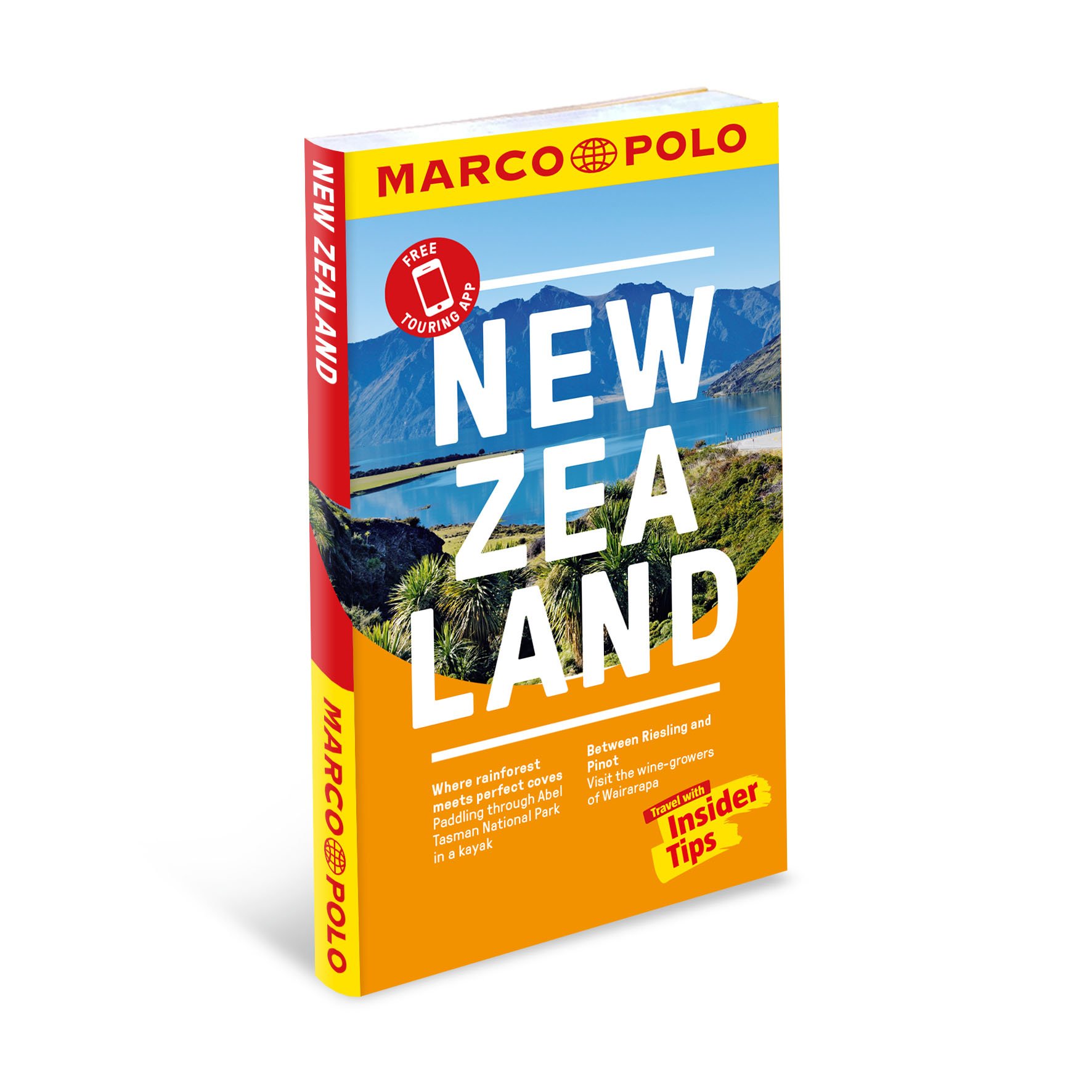 New Zealand Marco Polo Pocket Guide - Compact Travel Guidebook for Exploring NZ | Perfect for Backpacking, Road Trips & Adventure Travel