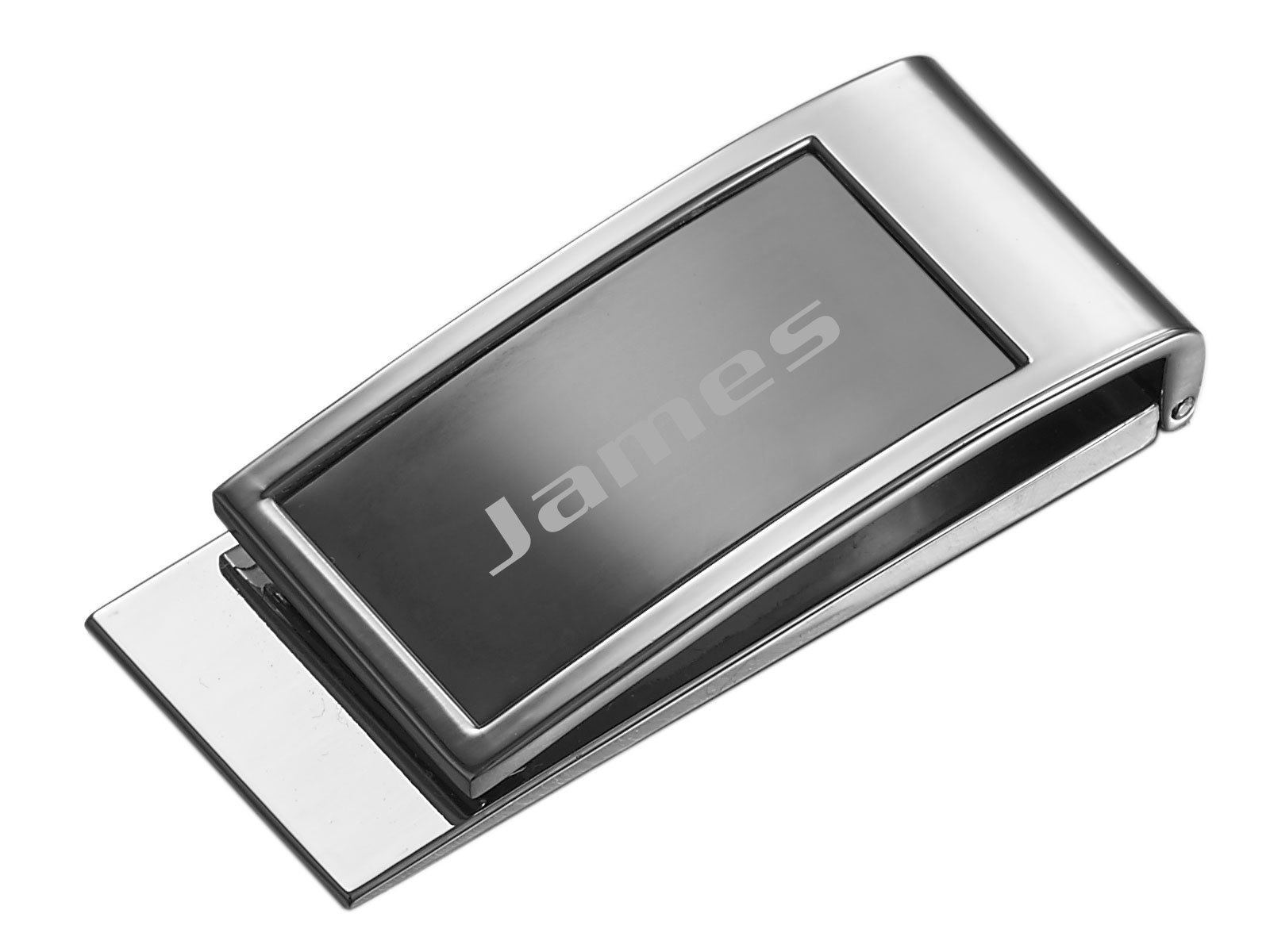 Personalized Visol Monticello Gunmetal Money Clip - Custom Engraved Luxury Wallet Accessory for Men | Perfect Gift for Graduation, Wedding & Business Professionals