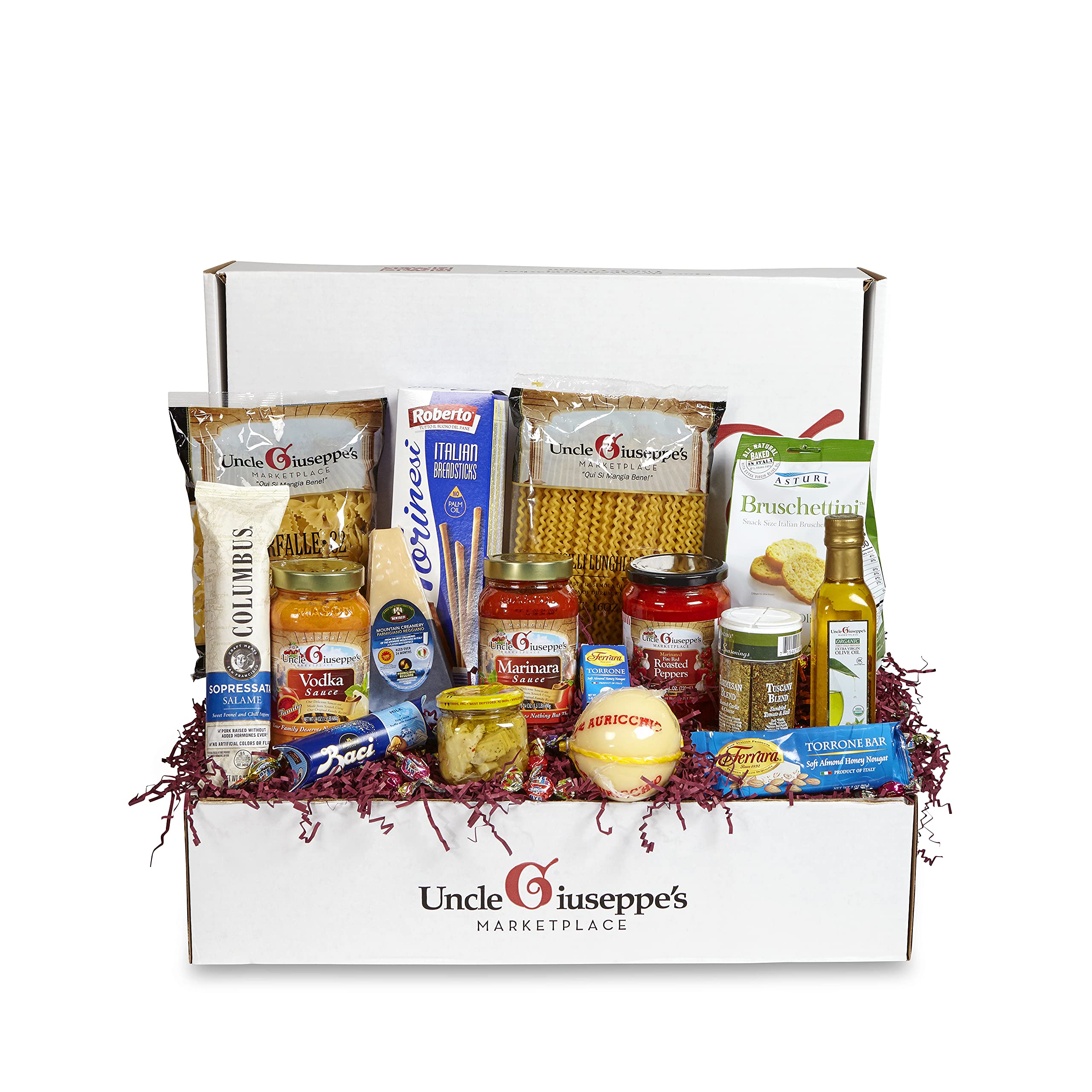 Luxury Italian Gift Box Set - Elegant Gourmet Food & Wine Collection for Holidays, Birthdays & Corporate Gifting | Perfect for Christmas, Anniversaries & Special Occasions