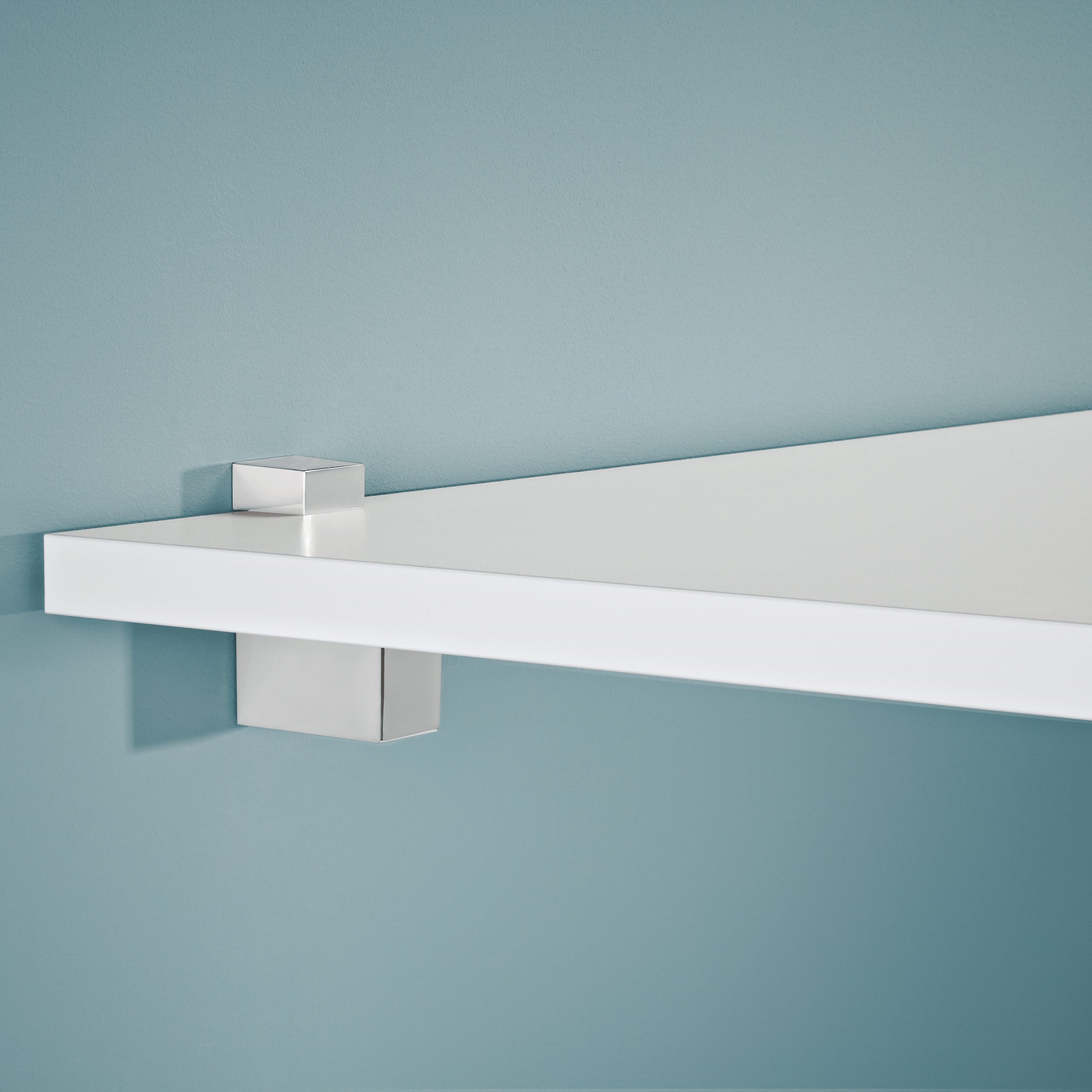 CUADRO Shelf Clip Set - Heavy Duty Shelf Brackets for Floating Shelves, Wall Mounted Shelving - Perfect for Home, Office, and Kitchen Organization