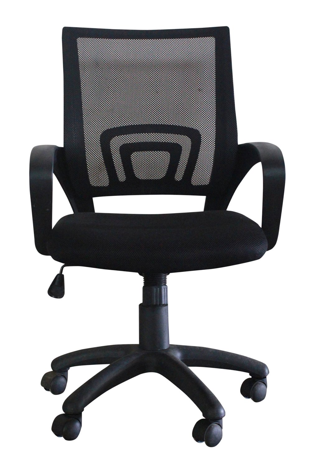 Ergonomic Mid Back Mesh Office Chair with Wheels - Adjustable Height & Lumbar Support for Home & Office Workspaces - Comfortable Computer Desk Chair for Long Hours of Sitting (Model 7009)