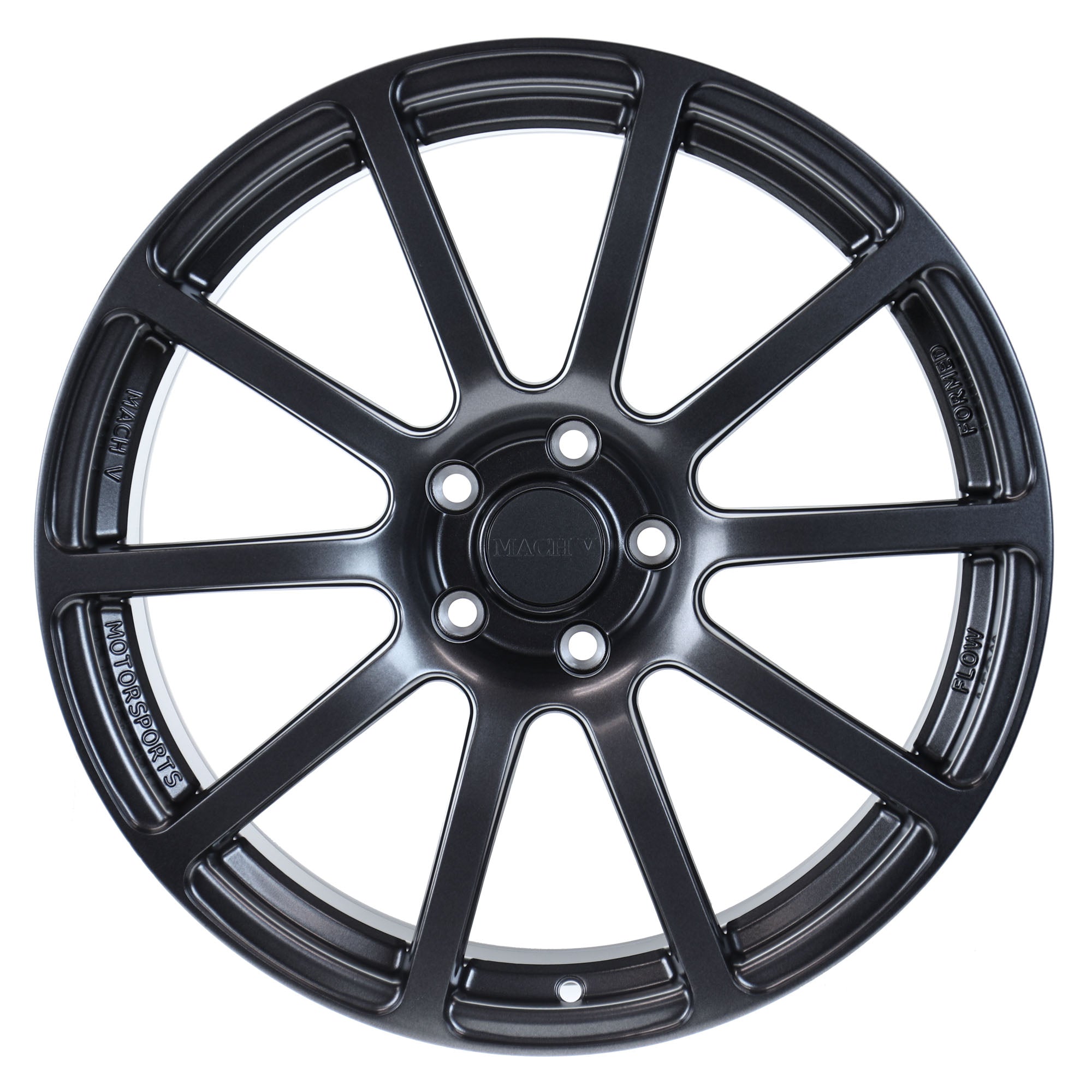 Mach V Crucial 19x9 5x114 Alloy Wheels - High Performance Lightweight Rims for Cars, Trucks & SUVs - Perfect for Racing, Off-Road & Street Driving