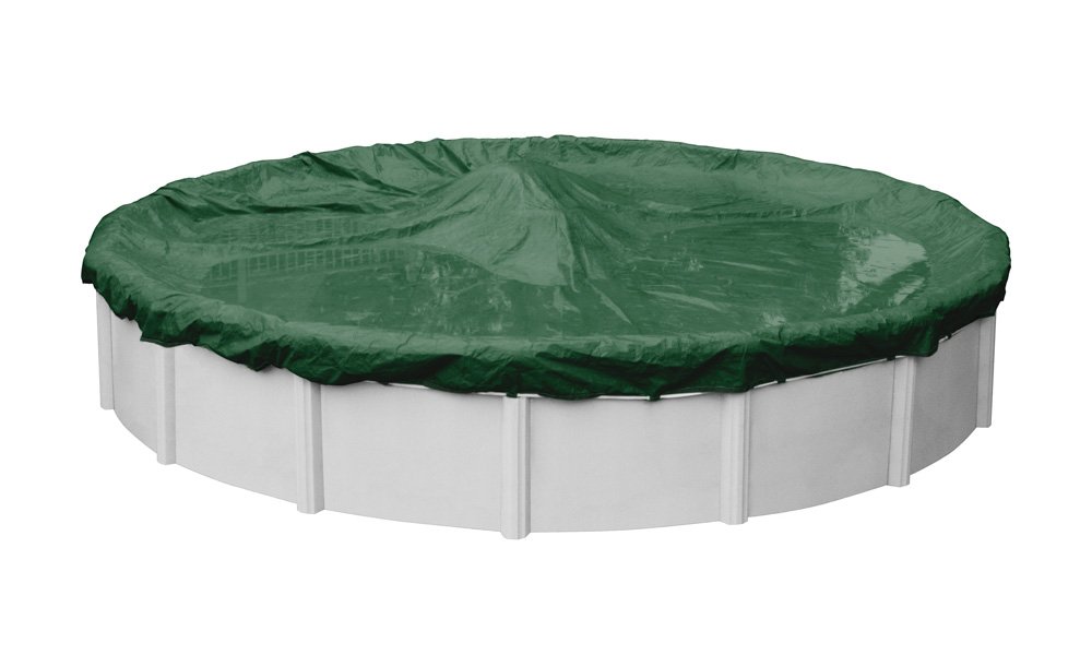 Robelle 3733-4 Winter Pool Cover for 33-Foot Round Above Ground Swimming Pools | Heavy-Duty Protection | All-Weather Resistant | Perfect for Winter Storage and Seasonal Pool Protection