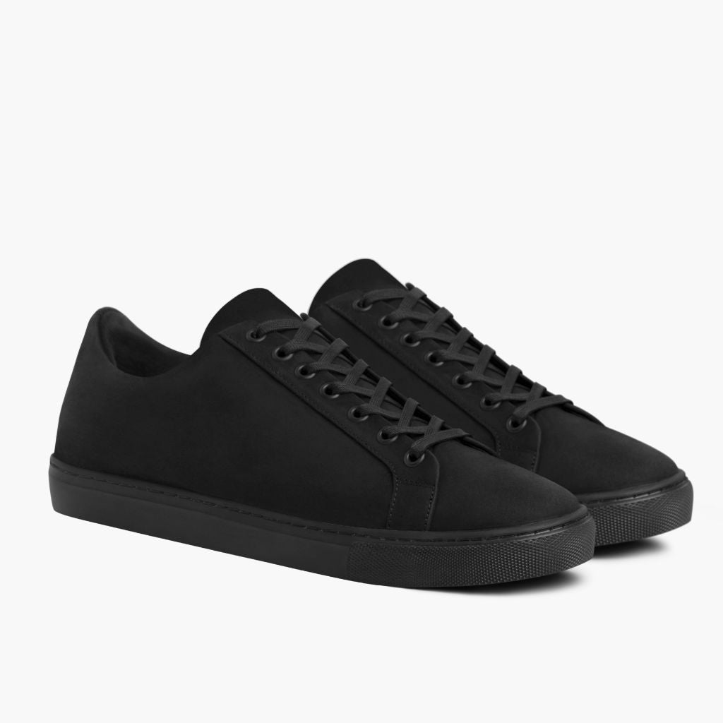 Premier Low Top Sneakers - Black Matte | Casual & Athletic Shoes for Men & Women | Perfect for Running, Walking & Everyday Wear