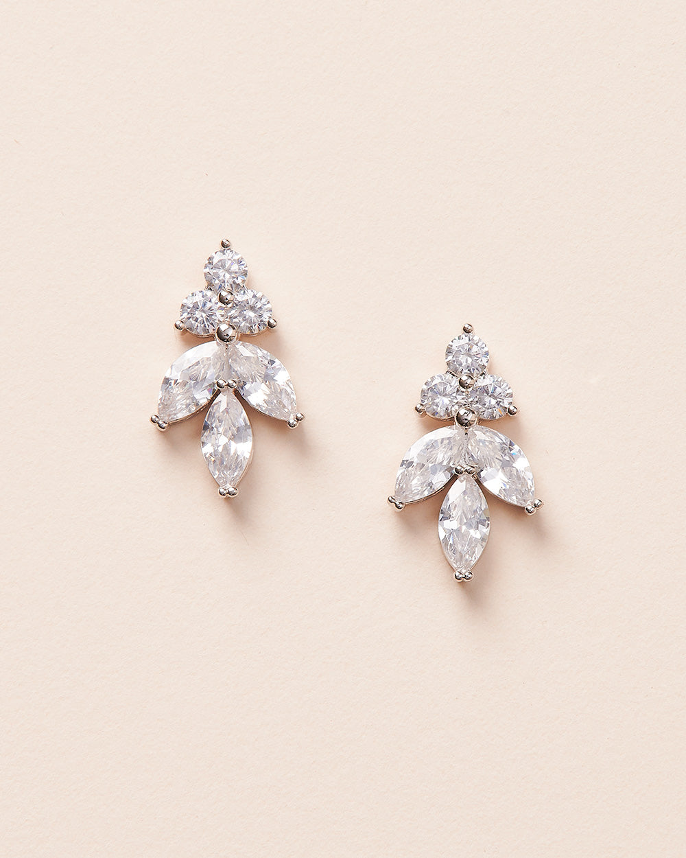 Vida CZ Stud Earrings for Women - Sparkling Cubic Zirconia Earrings, Hypoallergenic & Comfortable - Perfect for Everyday Wear, Parties & Gifts
