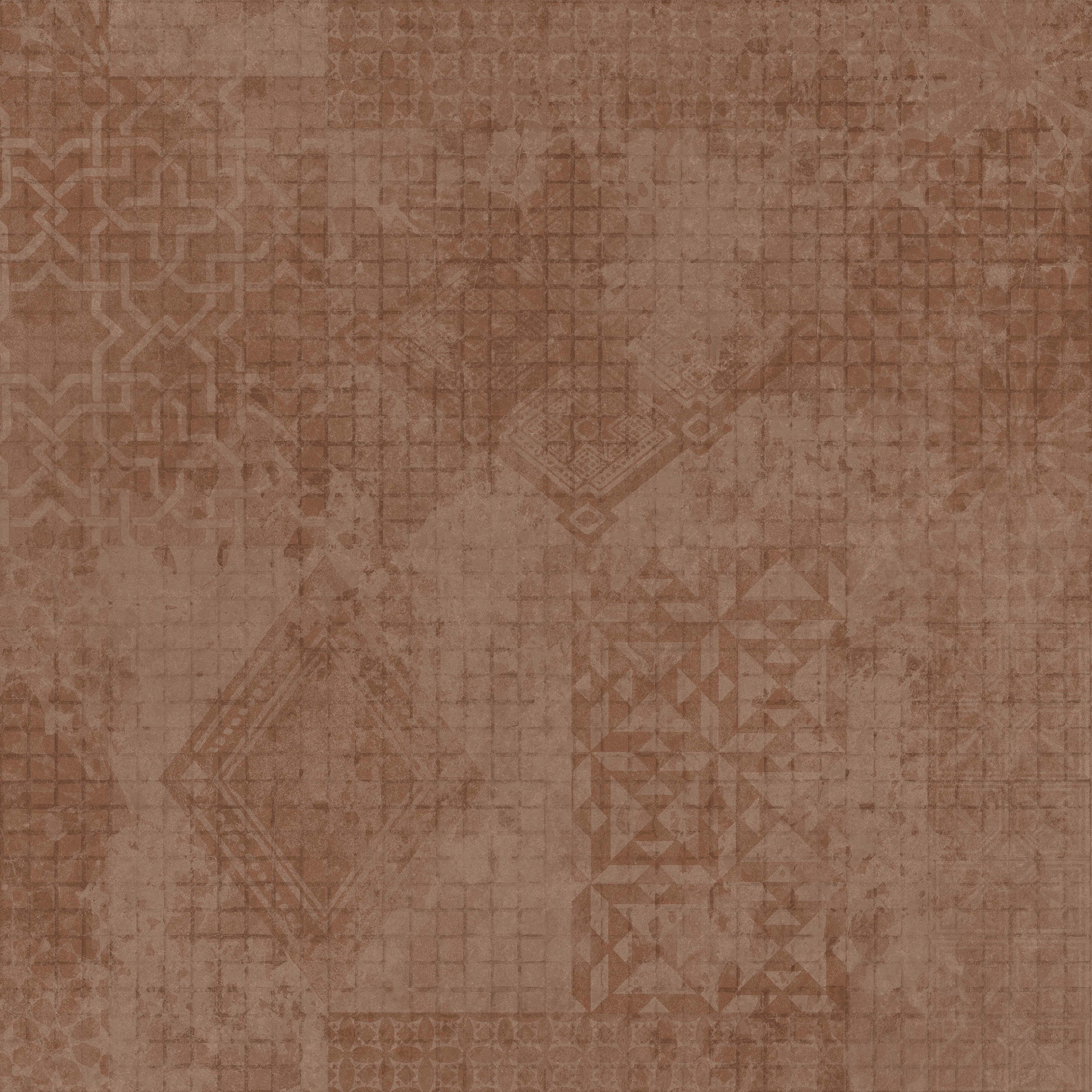 Faded Tiles 19574 - Vintage Style Ceramic Wall & Floor Tiles for Kitchen Backsplash, Bathroom, and Home Decor | Perfect for Farmhouse, Retro, and Shabby Chic Interior Design