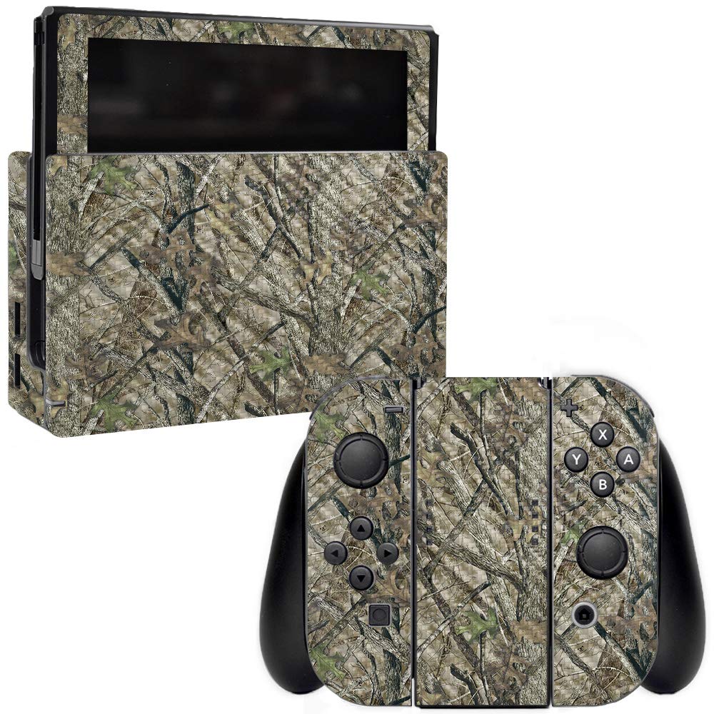 Premium Carbon Fiber Skin for Nintendo Switch - HTC Fall Design | Protective & Durable Textured Cover | Easy to Apply & Remove | Made in USA | Perfect for Gaming, Travel & Everyday Protection