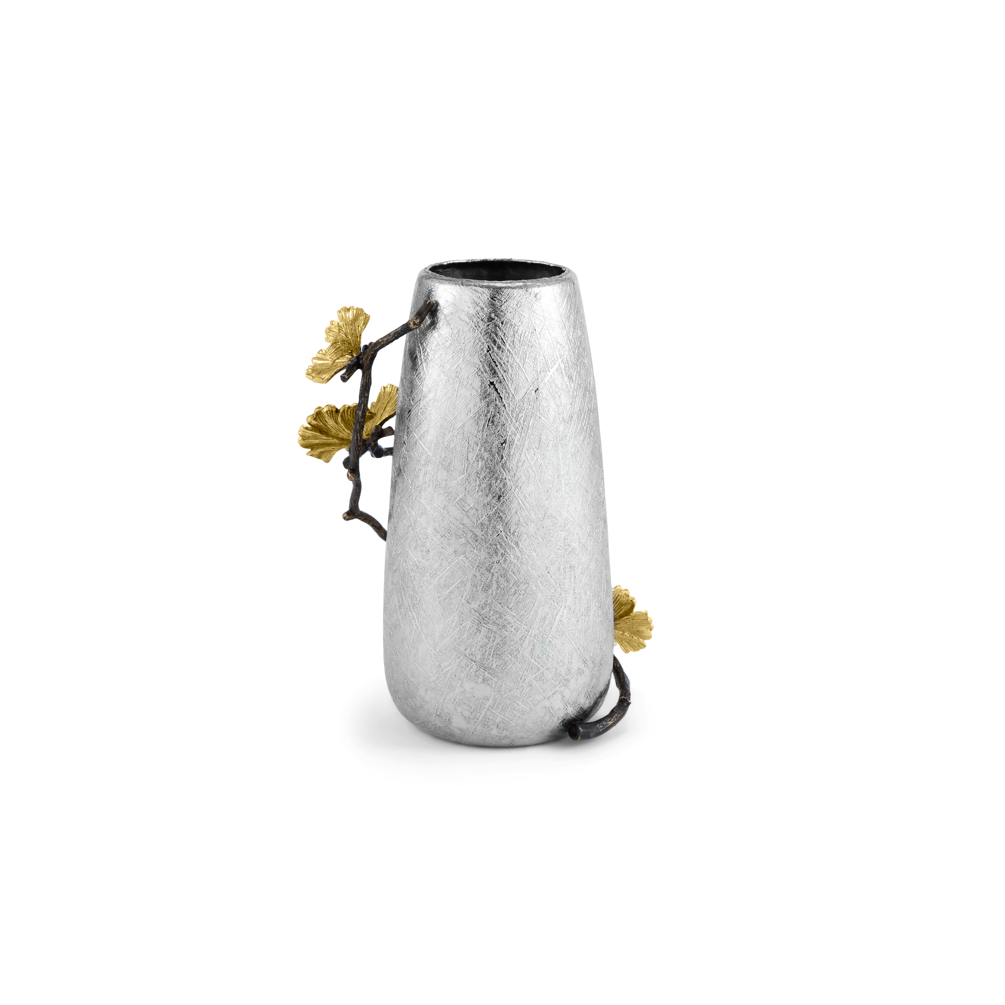 Elegant Butterfly Ginkgo Vase - Handmade Ceramic Flower Vase for Home Decor, Wedding Centerpiece & Gift Idea - Perfect for Living Room, Dining Table & Office Desk Decoration