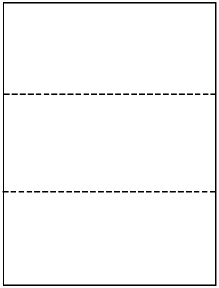 Premium White Notecards 8.5