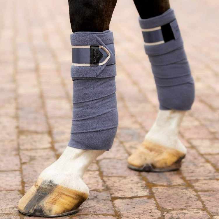 LeMieux Loire Polo Bandages for Horses - Breathable & Supportive Leg Wraps for Riding, Training & Competition - Premium Equestrian Sports Protection Gear