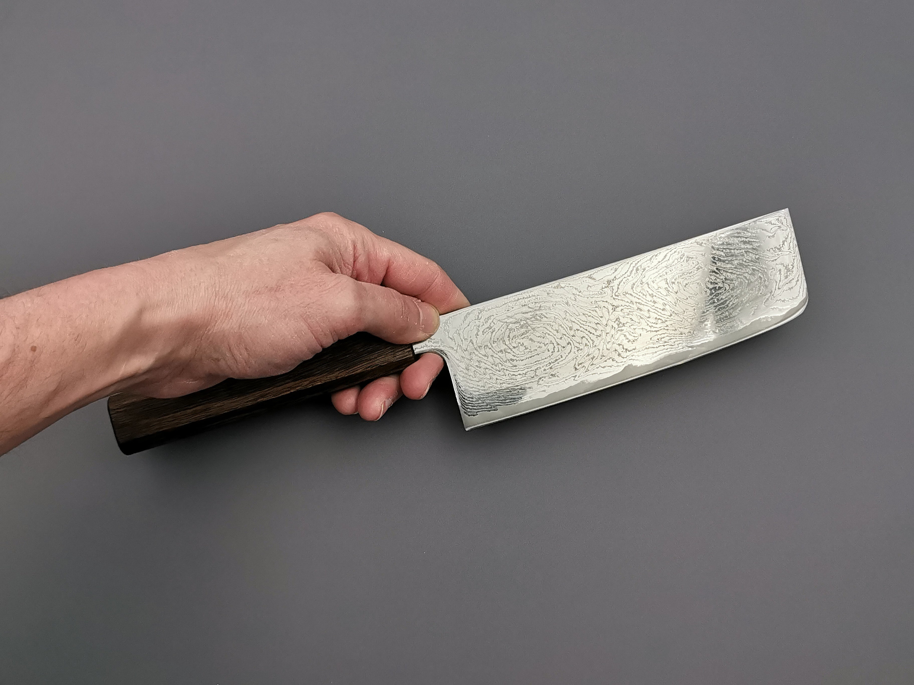 Premium Haruyuki Zanpa Nakiri Japanese Vegetable Knife - High Carbon Steel Blade for Precise Chopping, Slicing & Dicing - Perfect for Home Chefs & Professional Kitchens